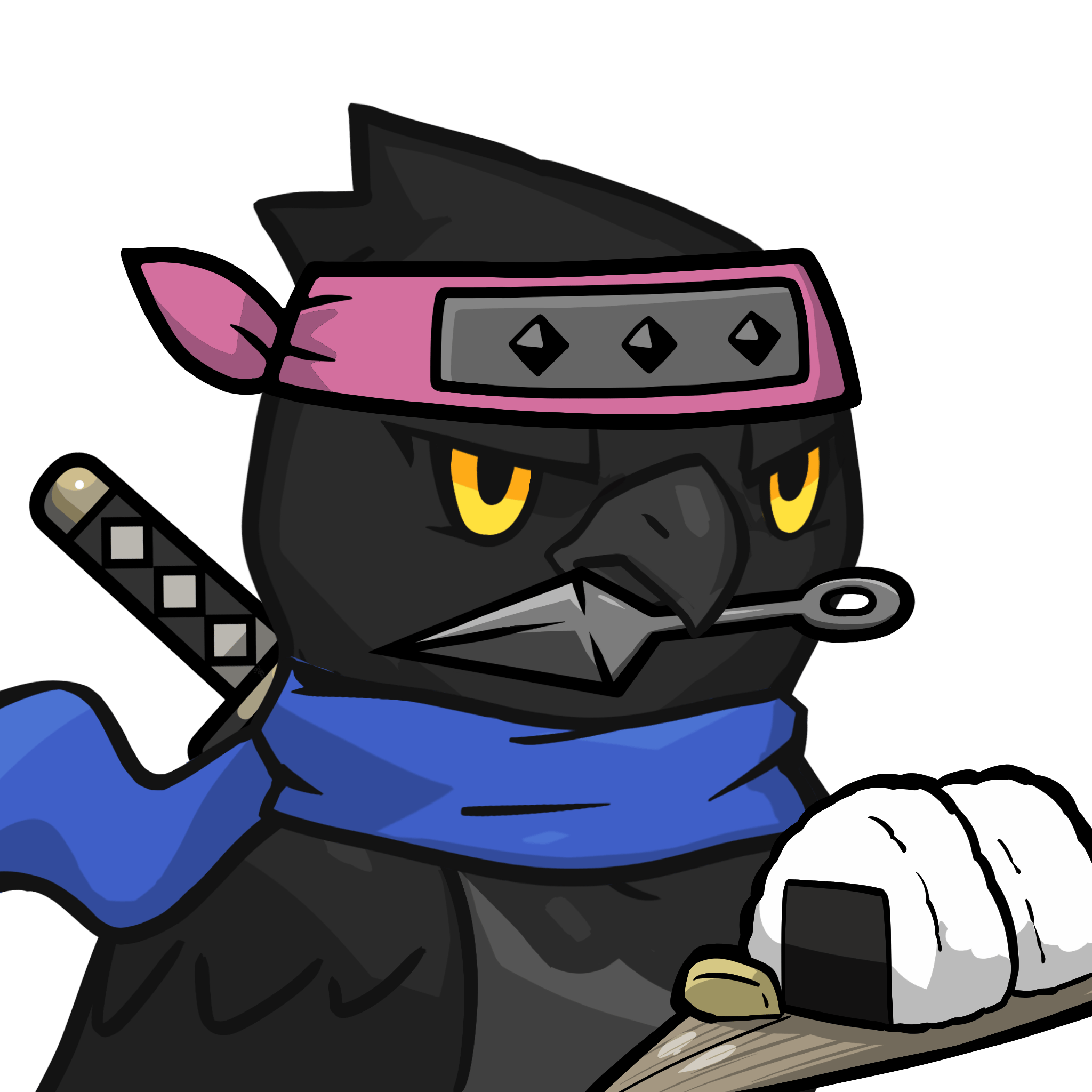 Narukami-Crow(kunai) #12477