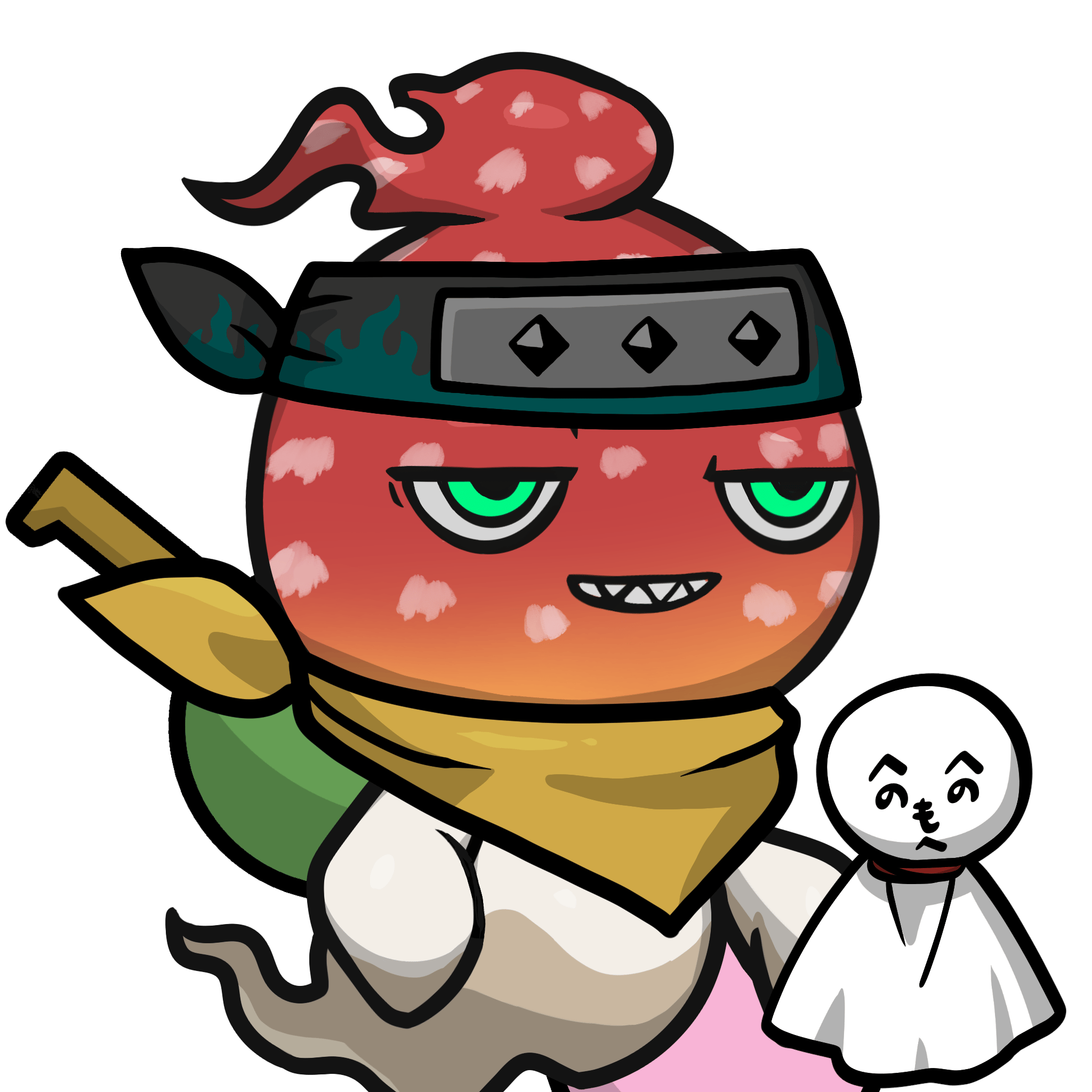 Mitama-Red Mushroom #01264