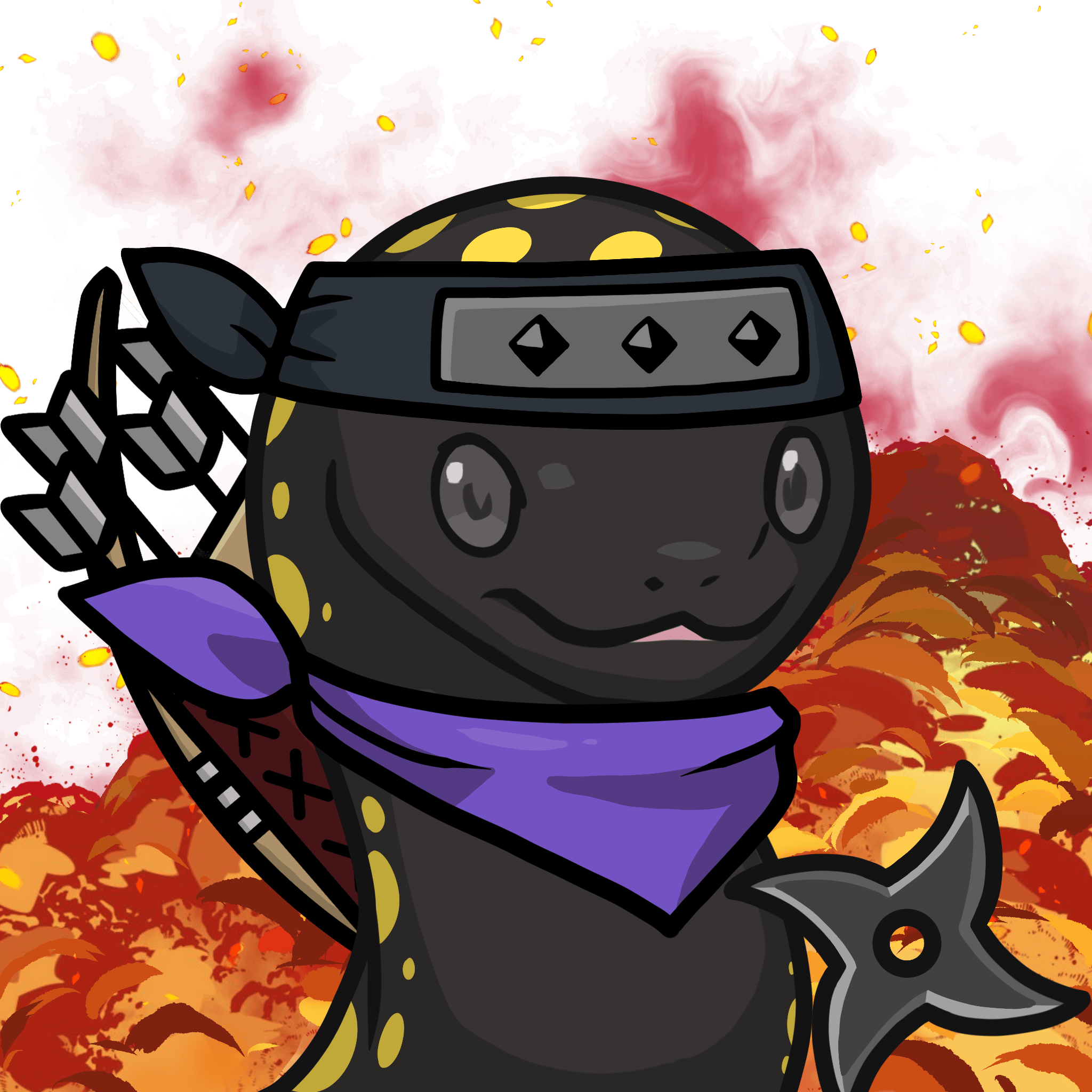 Orochi-Pointed salamander #12663