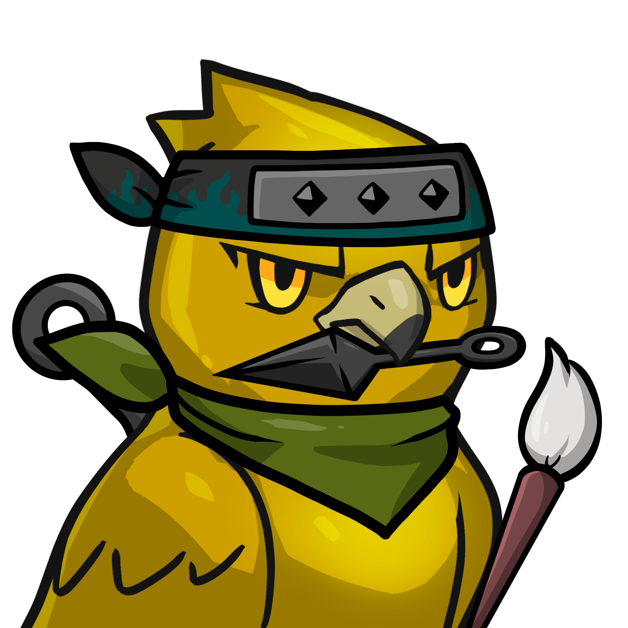 Narukami-Gold(kunai) #12665