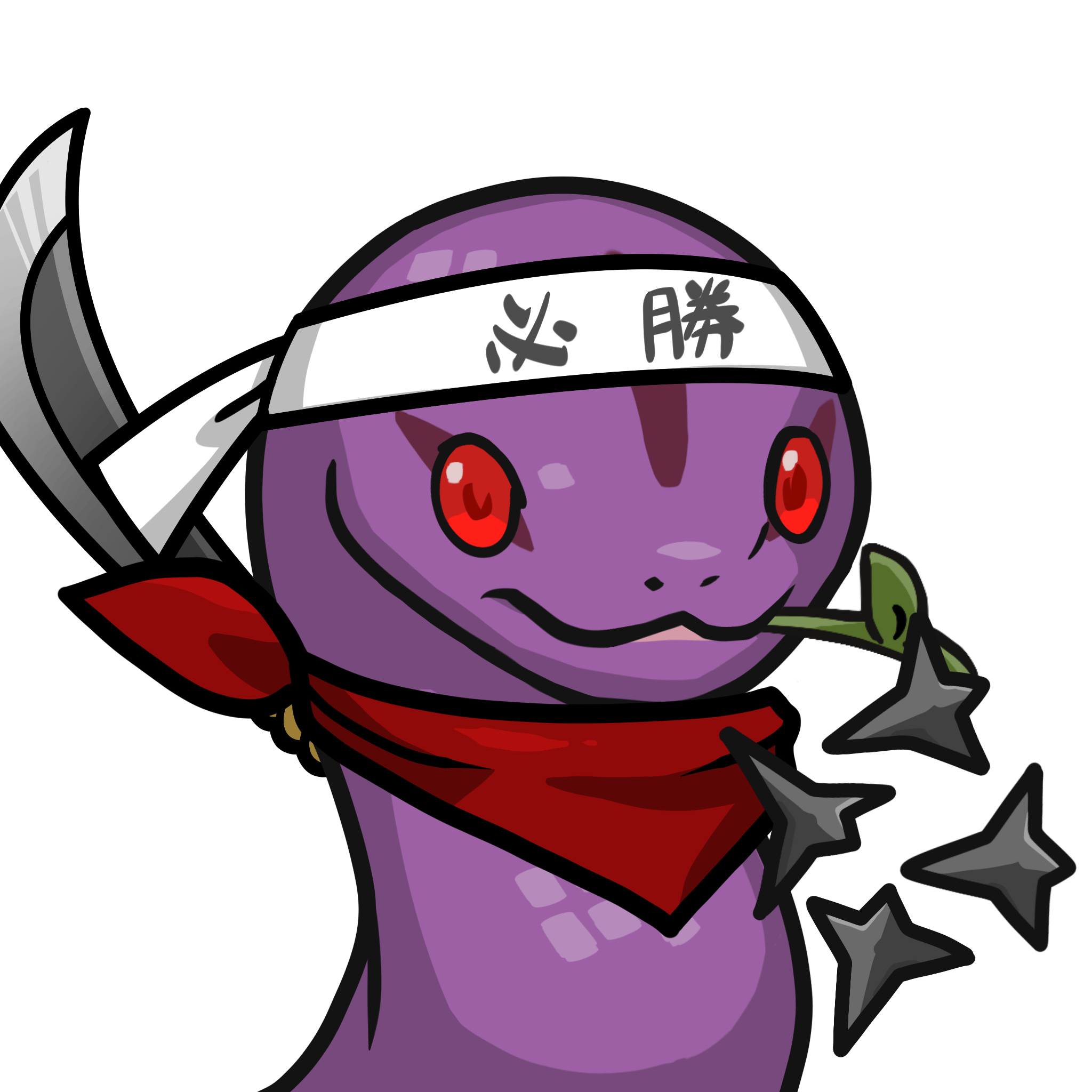 Orochi-Purple(leaf) #12674
