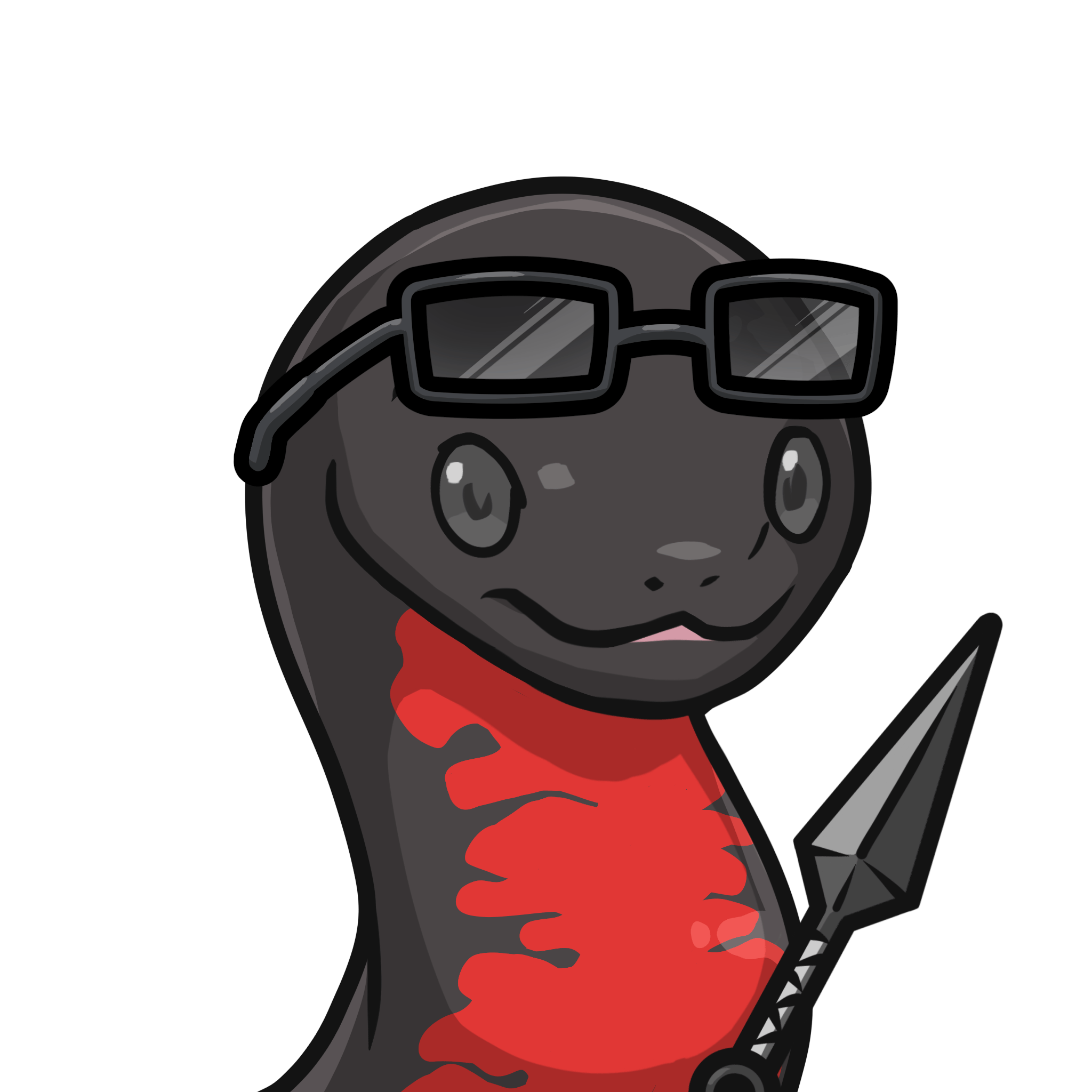 Orochi-Red-bellied newt #12890