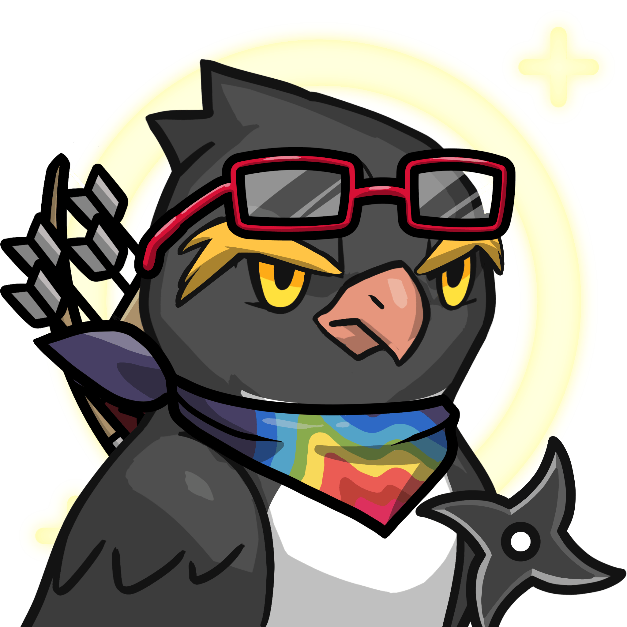 Narukami-Rockhopper penguin #13085