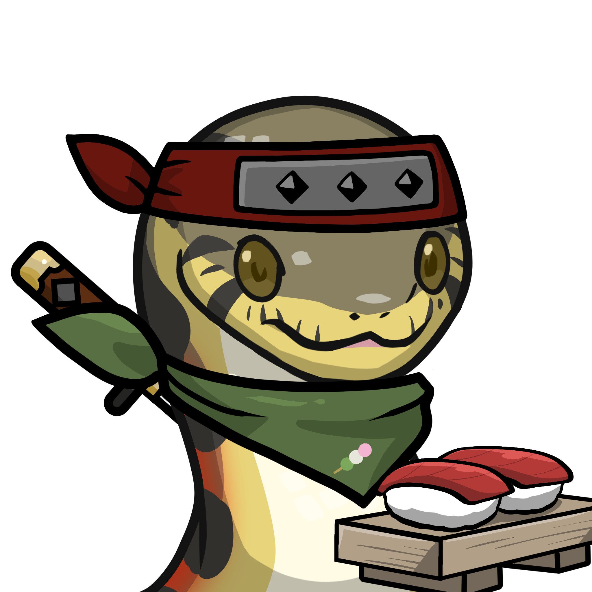 Orochi-Ringed grass snake #13176