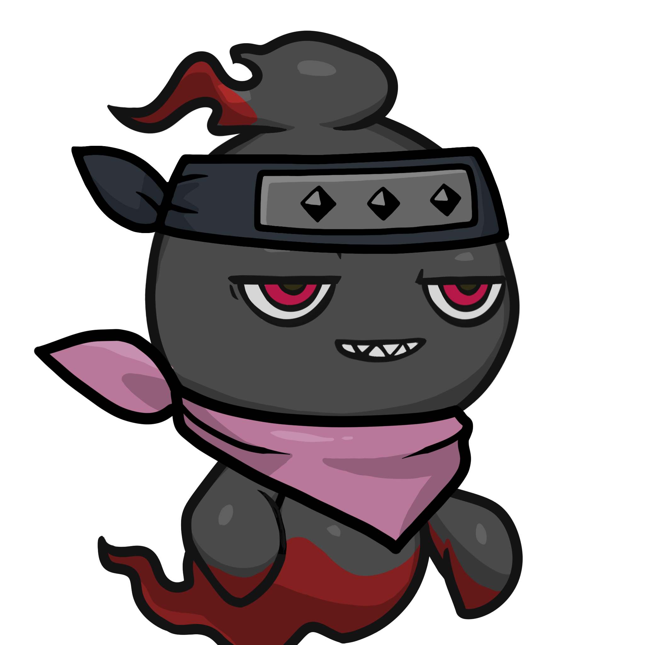 Mitama-Black_Red #13190