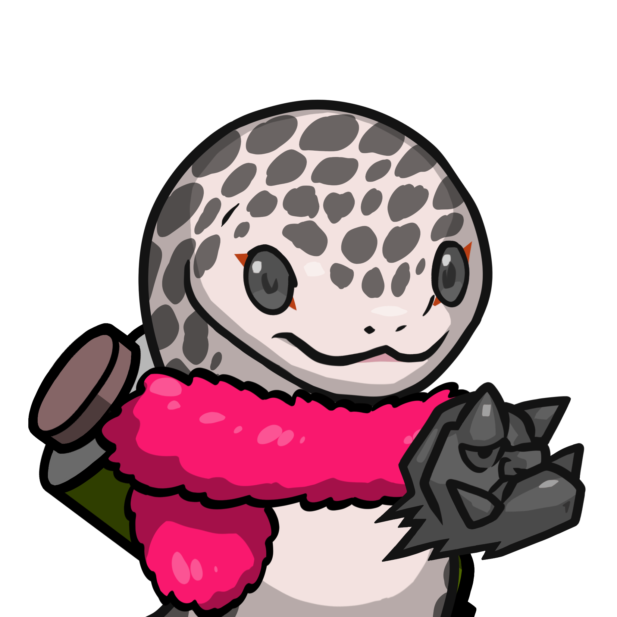 Orochi-Leopard lizard01 #13254