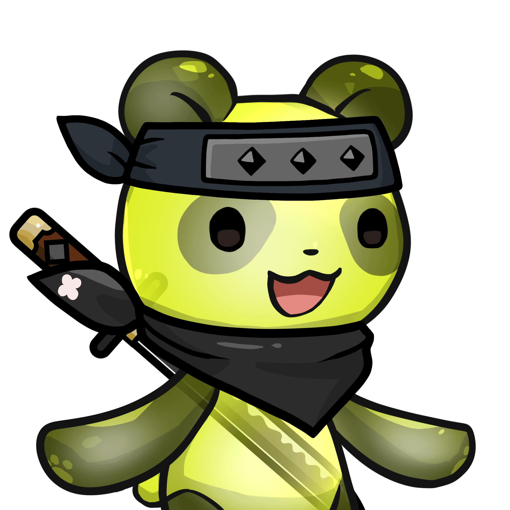 Leelee-Gummypanda-lemon #13255