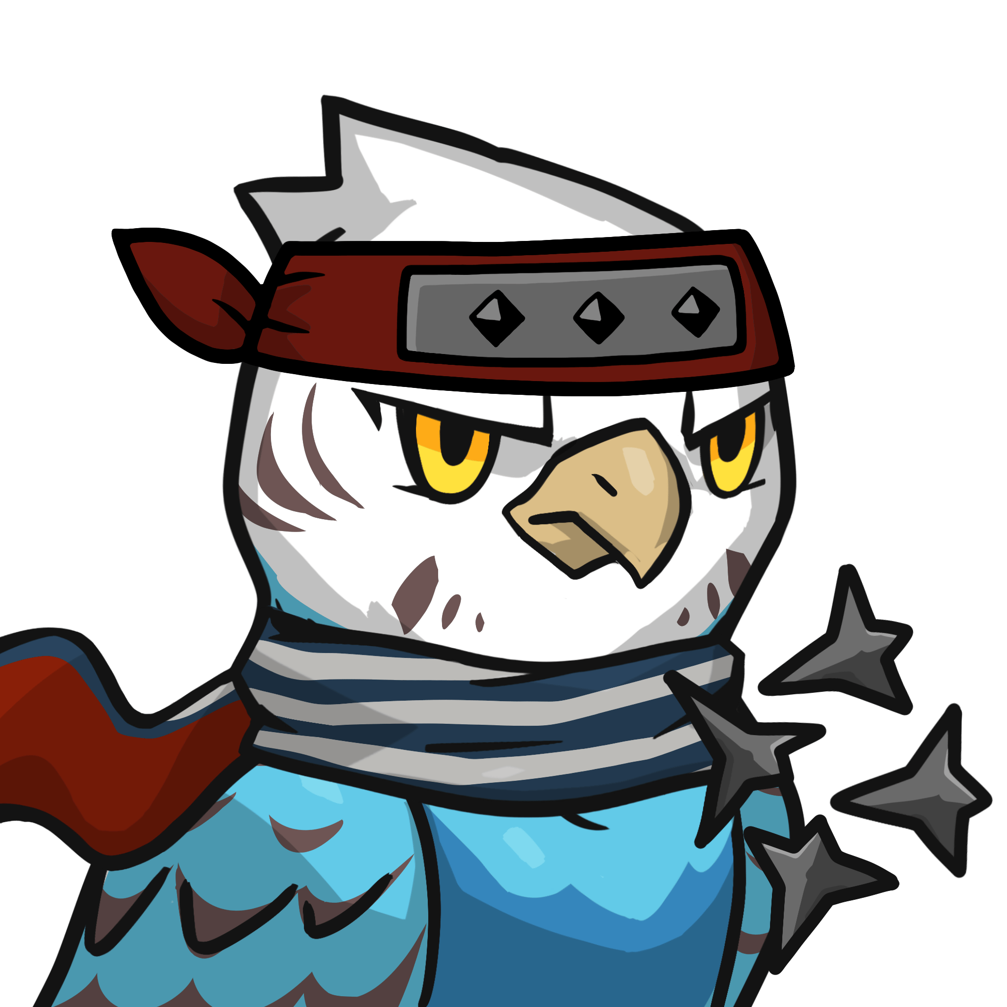 Narukami-Blue budgie #13274