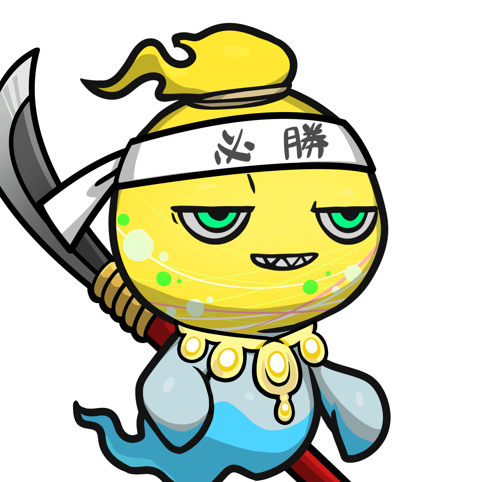 Mitama-Water balloon yo-yo(yellow) #13284