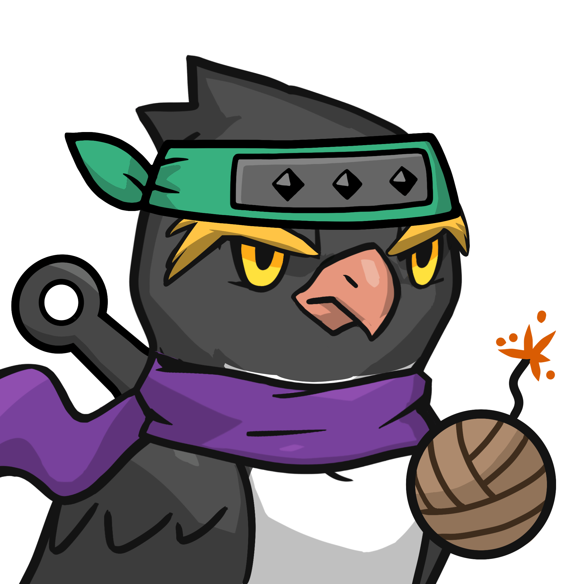 Narukami-Rockhopper penguin #13404