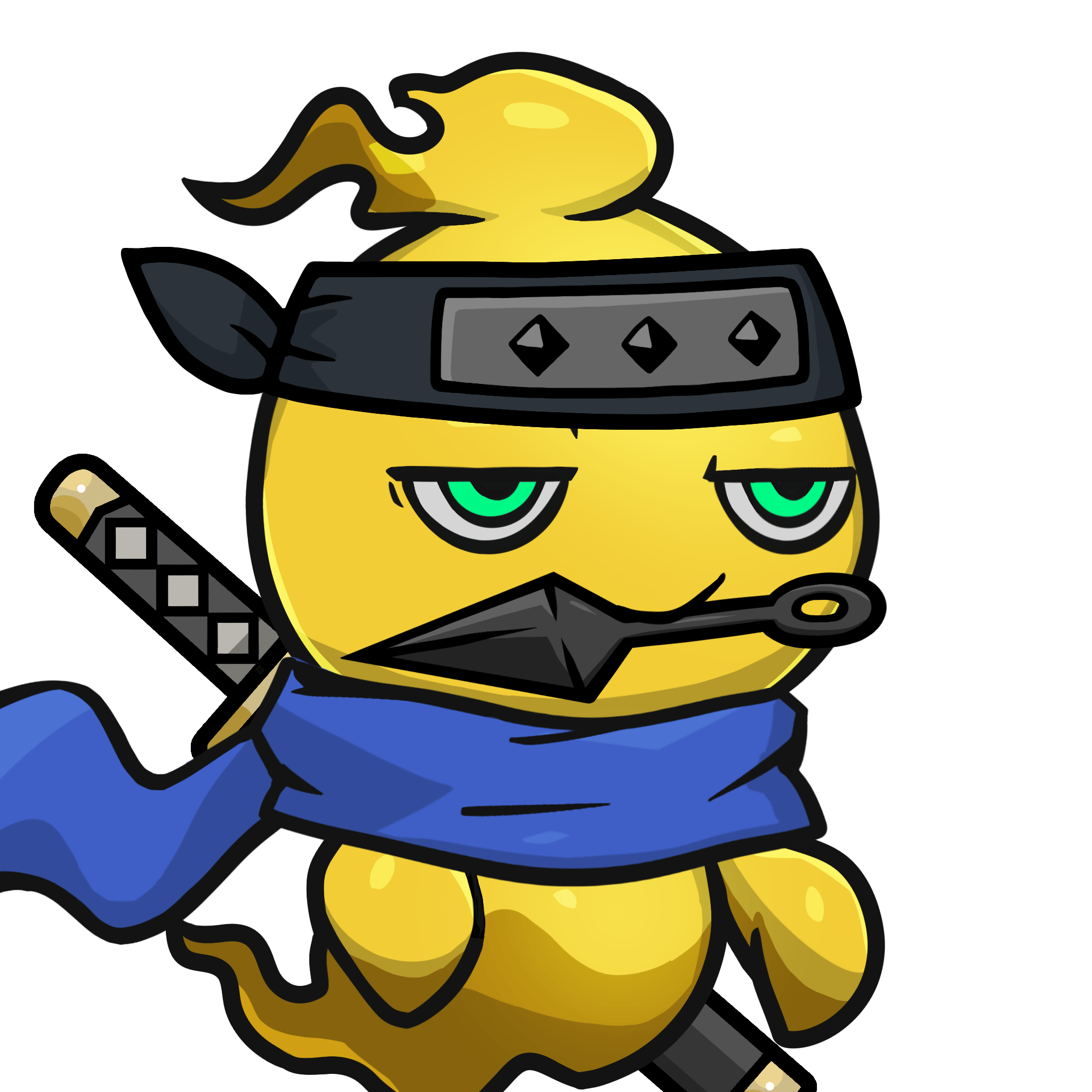 Mitama-Gold(kunai) #13482