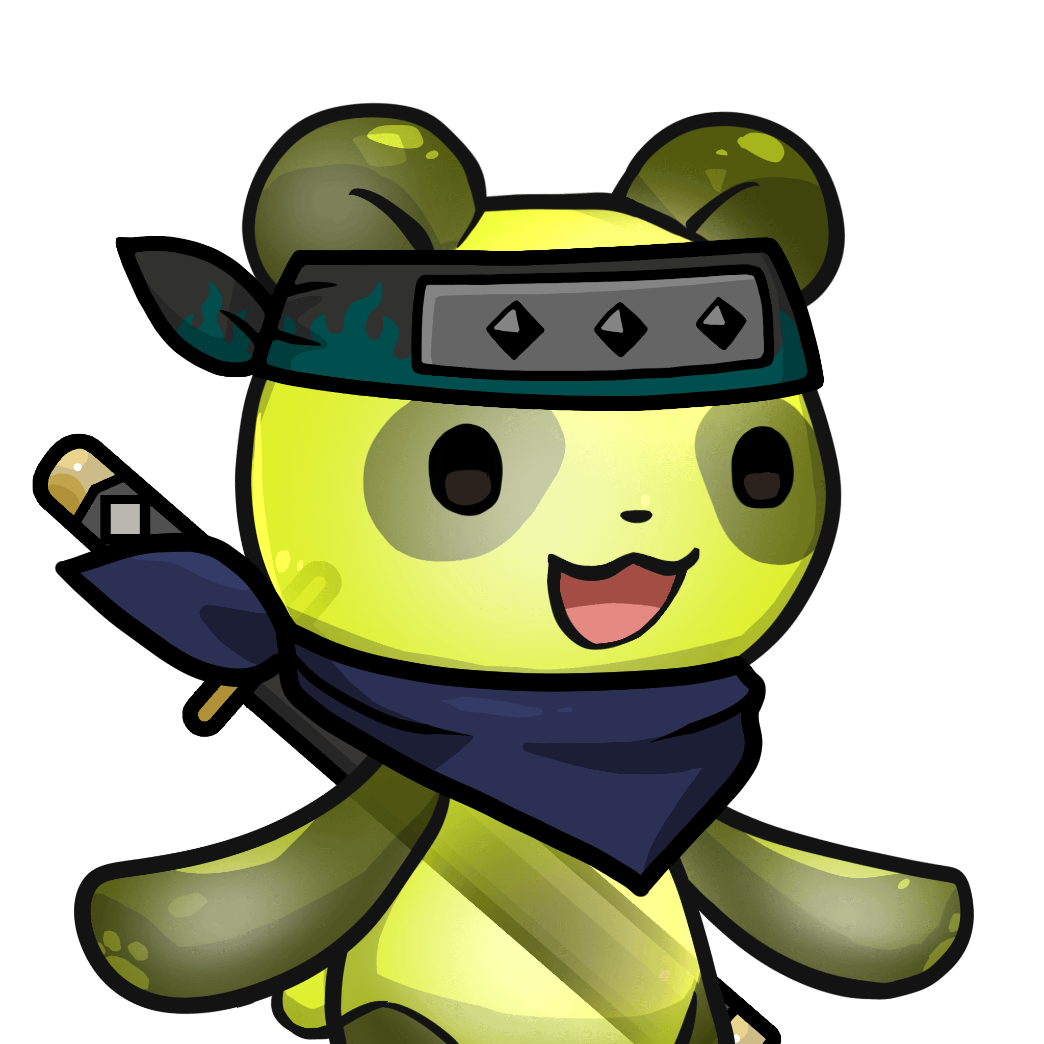 Leelee-Gummypanda-lemon #13576