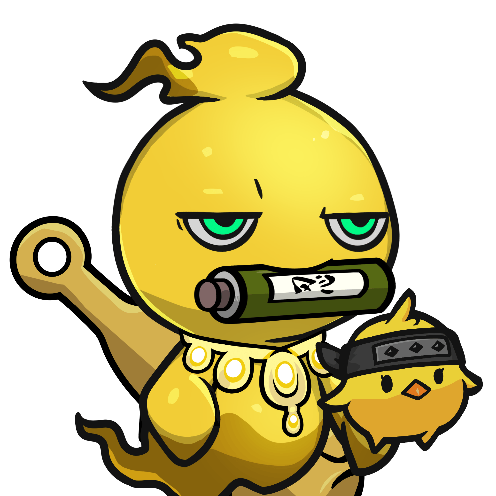 Mitama-Gold(scroll) #13590