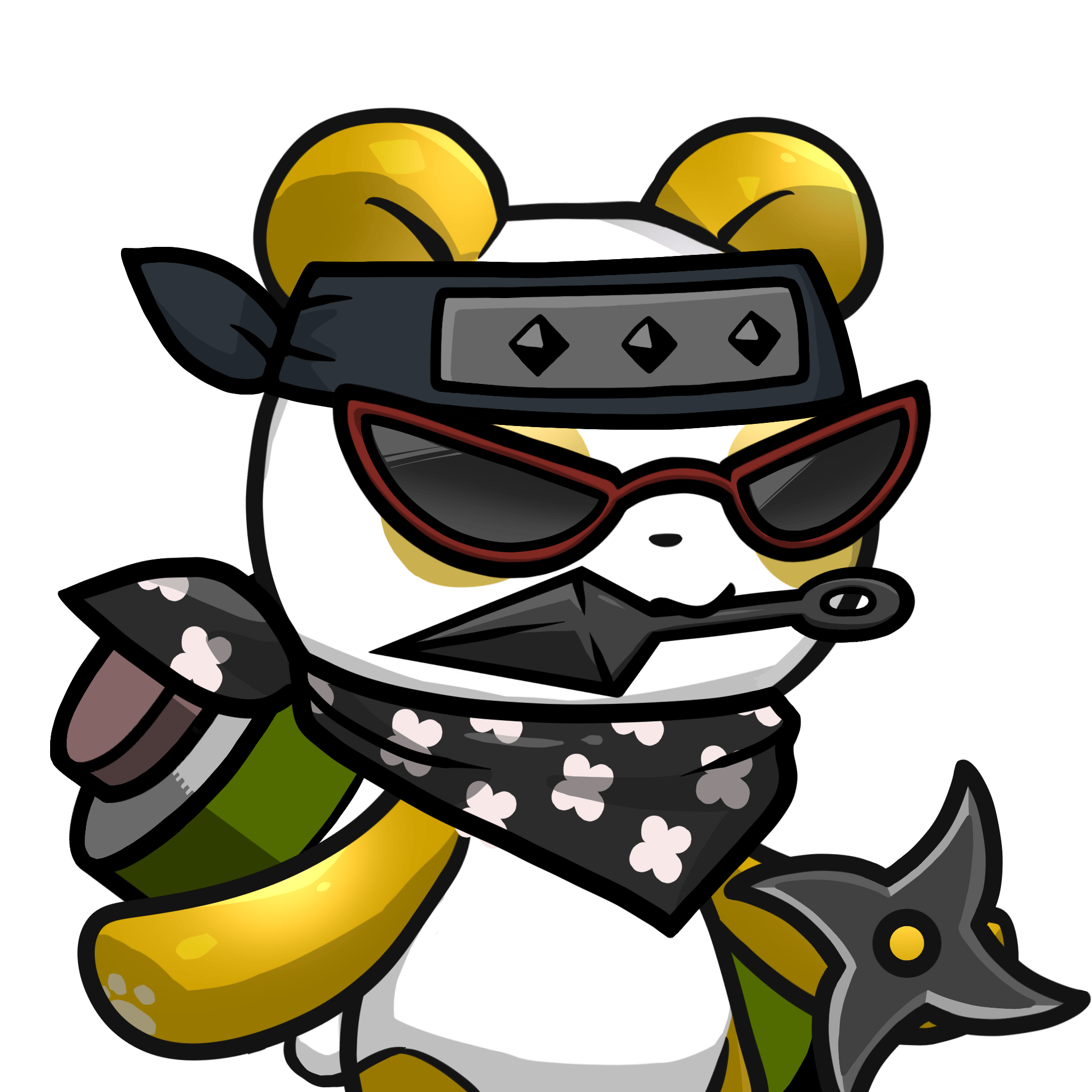 Leelee-Gold01(kunai) #13657