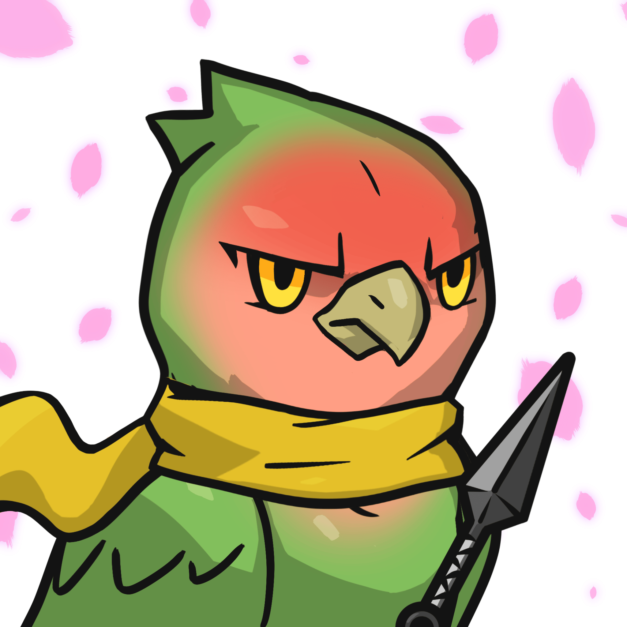 Narukami-Rosy-faced lovebird #13710