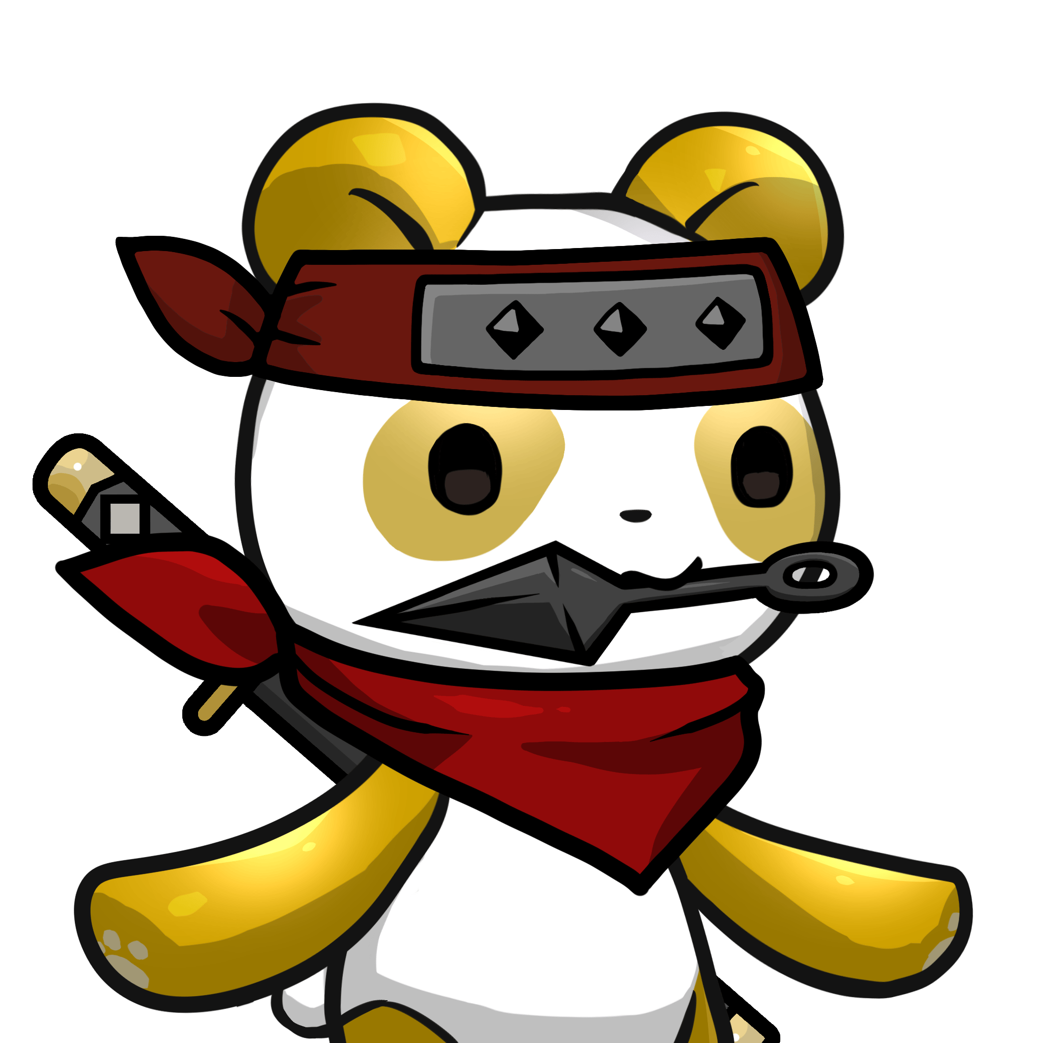 Leelee-Gold01(kunai) #13883