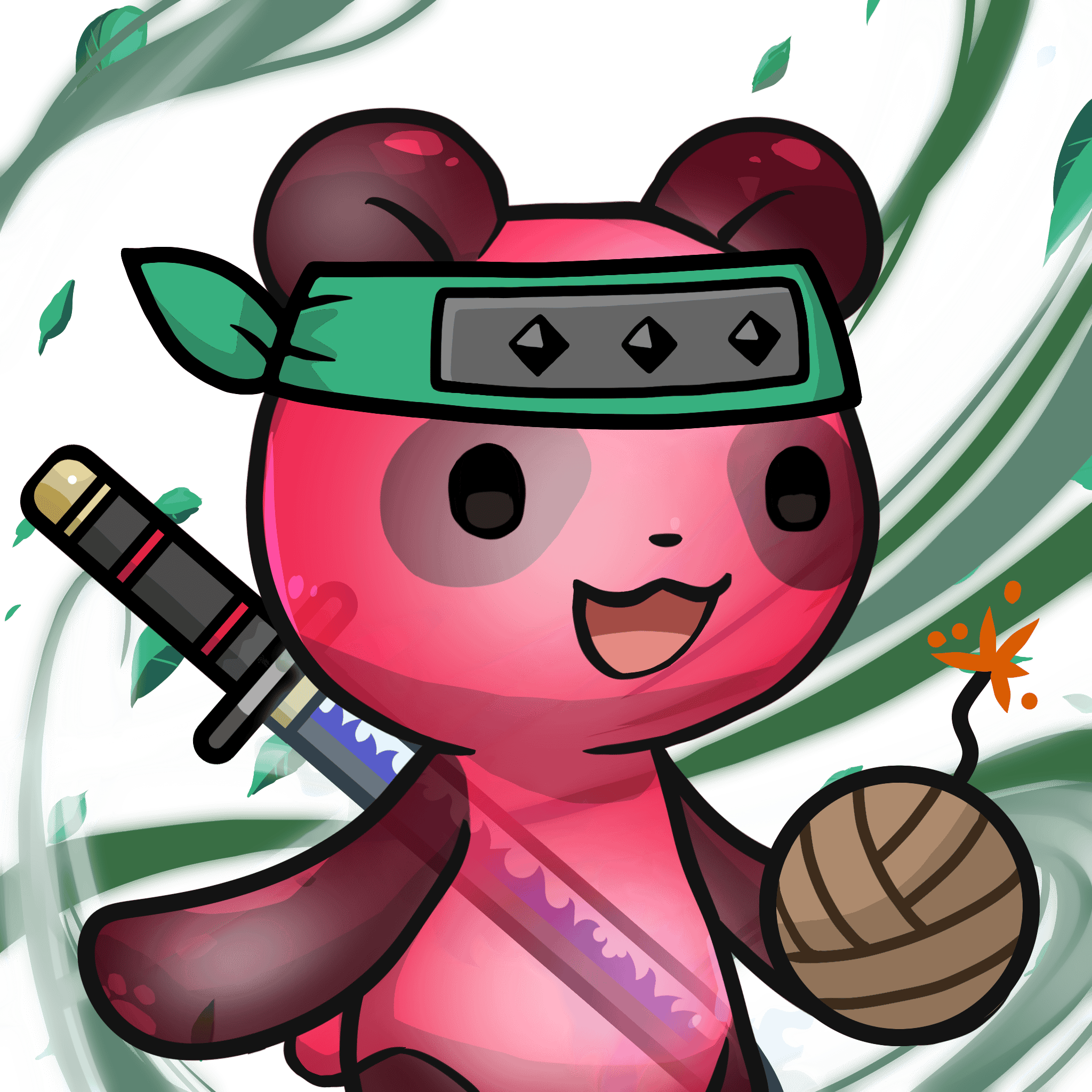 Leelee-Gummypanda-strawberry #13997