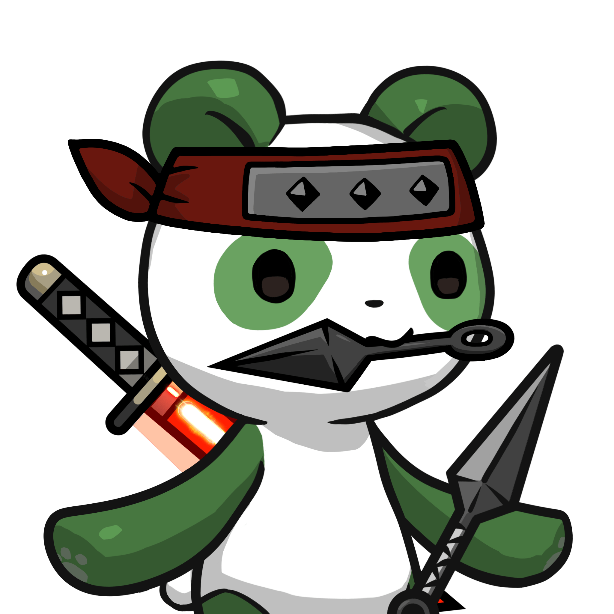 ［Locked］Leelee-Green(kunai) #14057