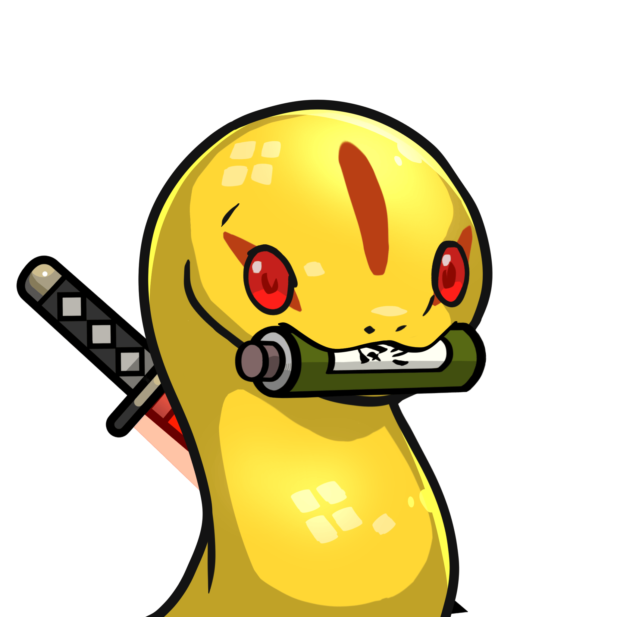 Orochi-Gold(scroll) #14158