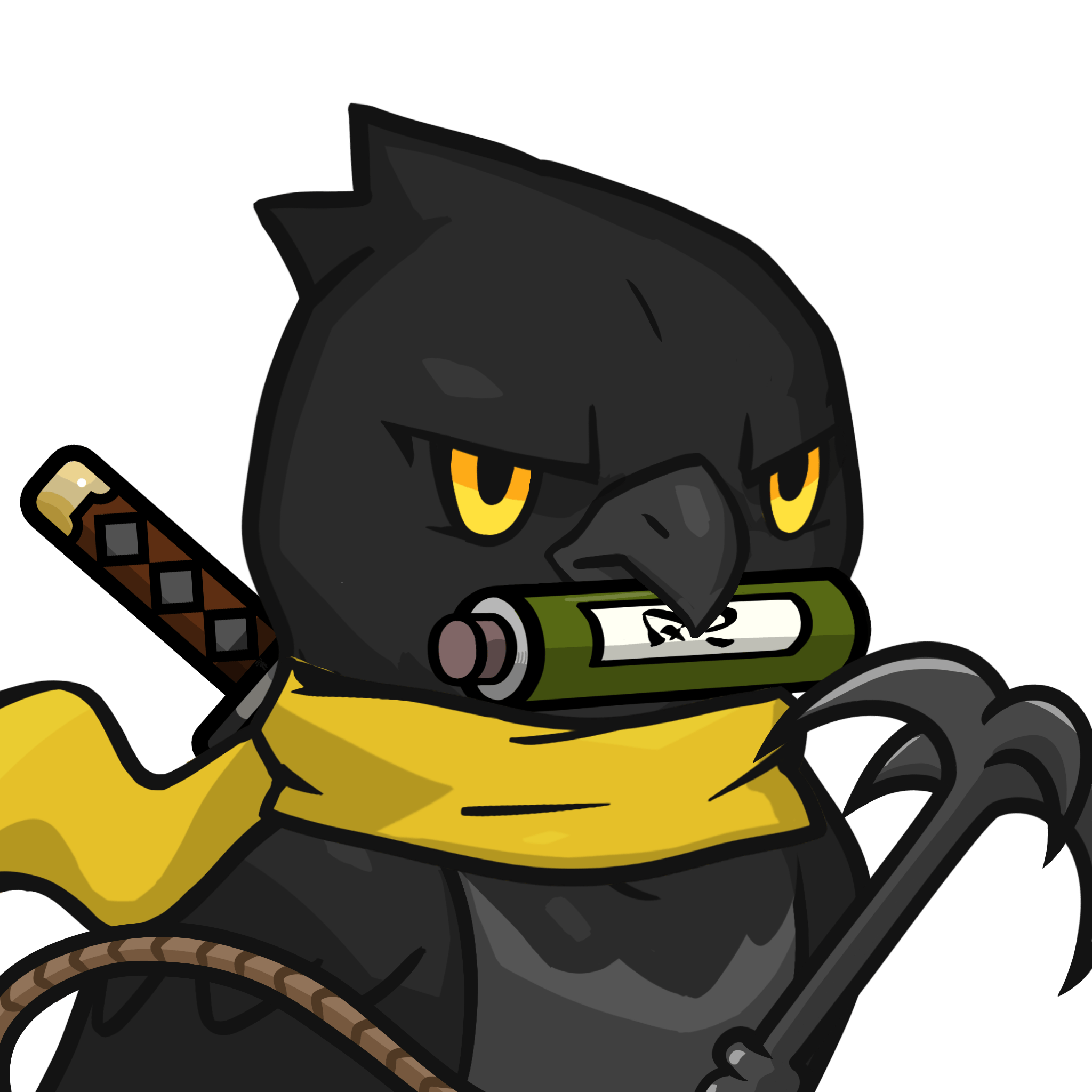 Narukami-Crow(scroll) #14246