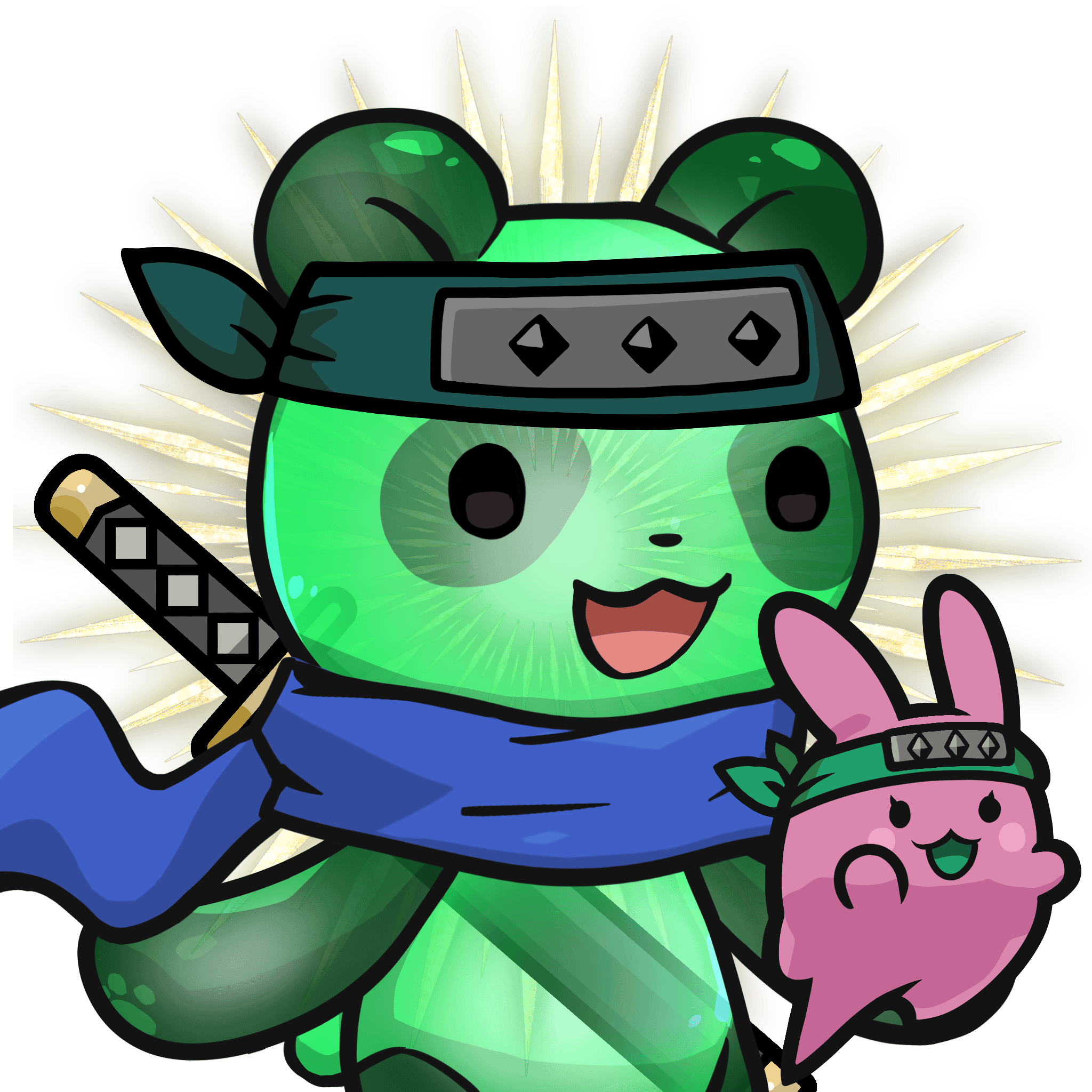 Leelee-Gummypanda-melon #14257