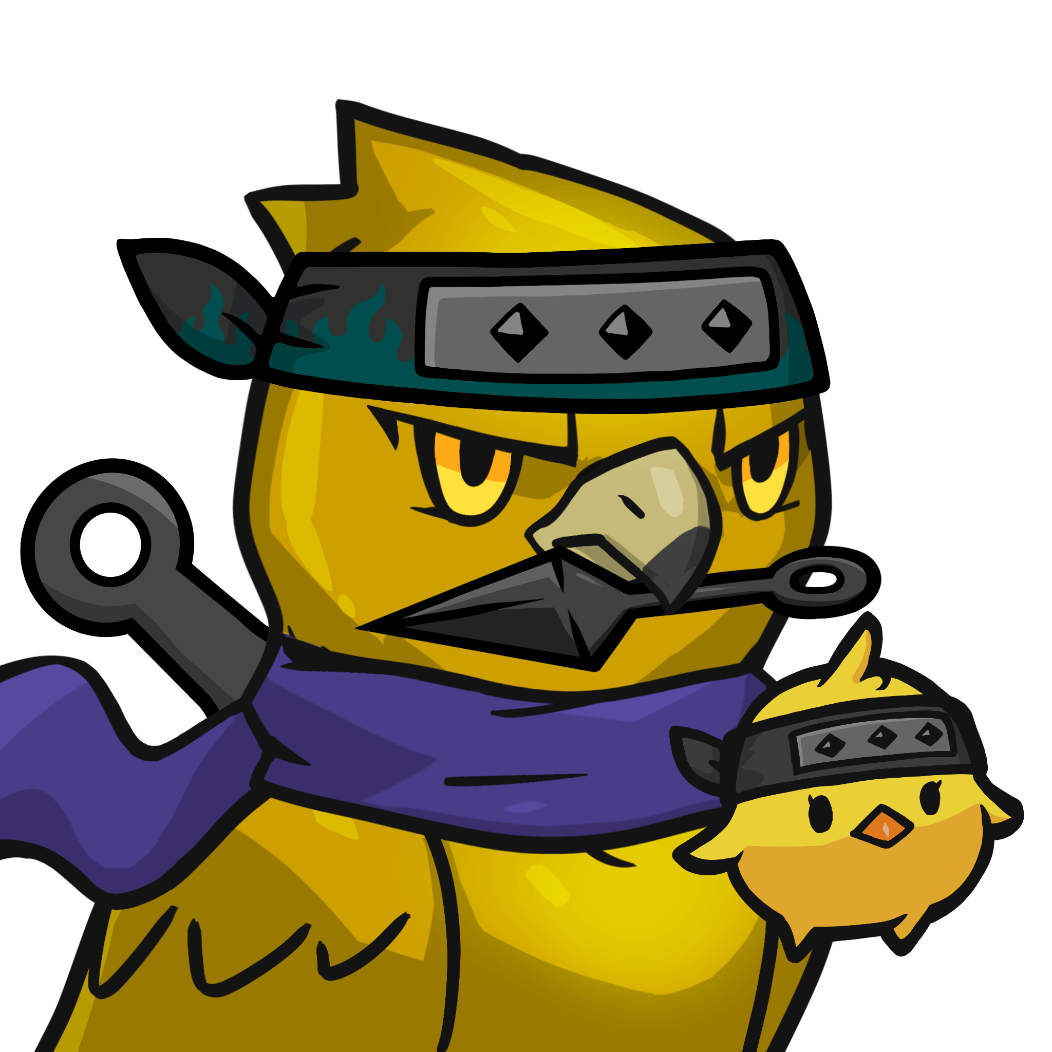 Narukami-Gold(kunai) #14261