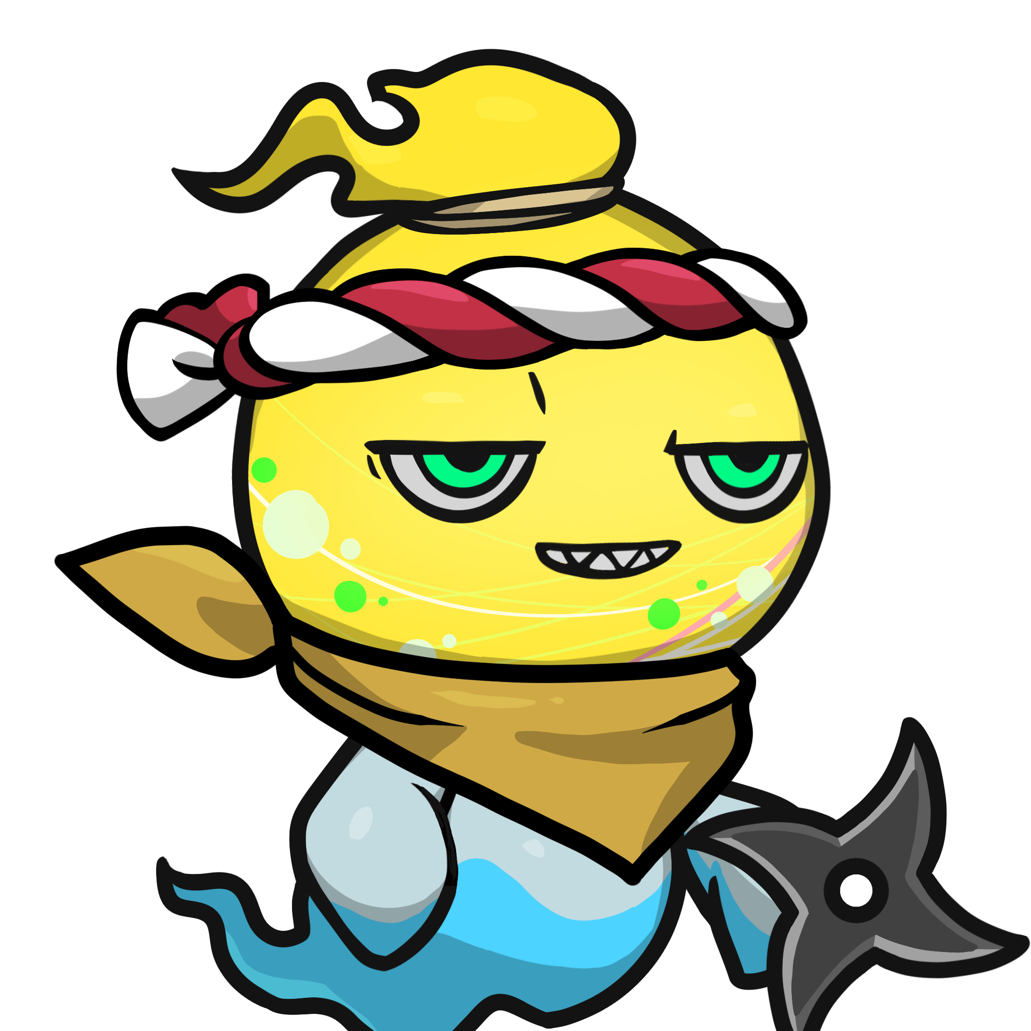 Mitama-Water balloon yo-yo(yellow) #14305