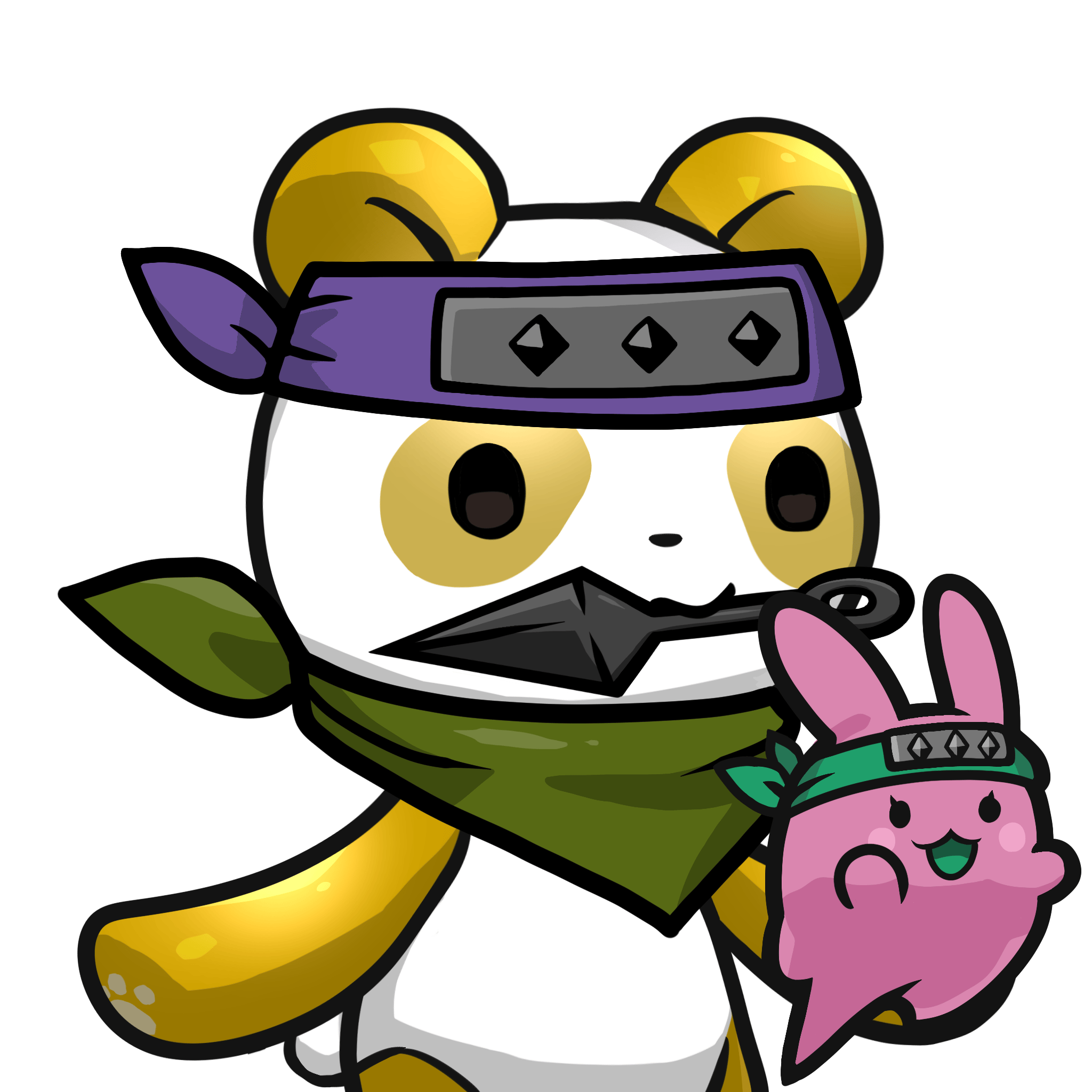 Leelee-Gold01(kunai) #14342