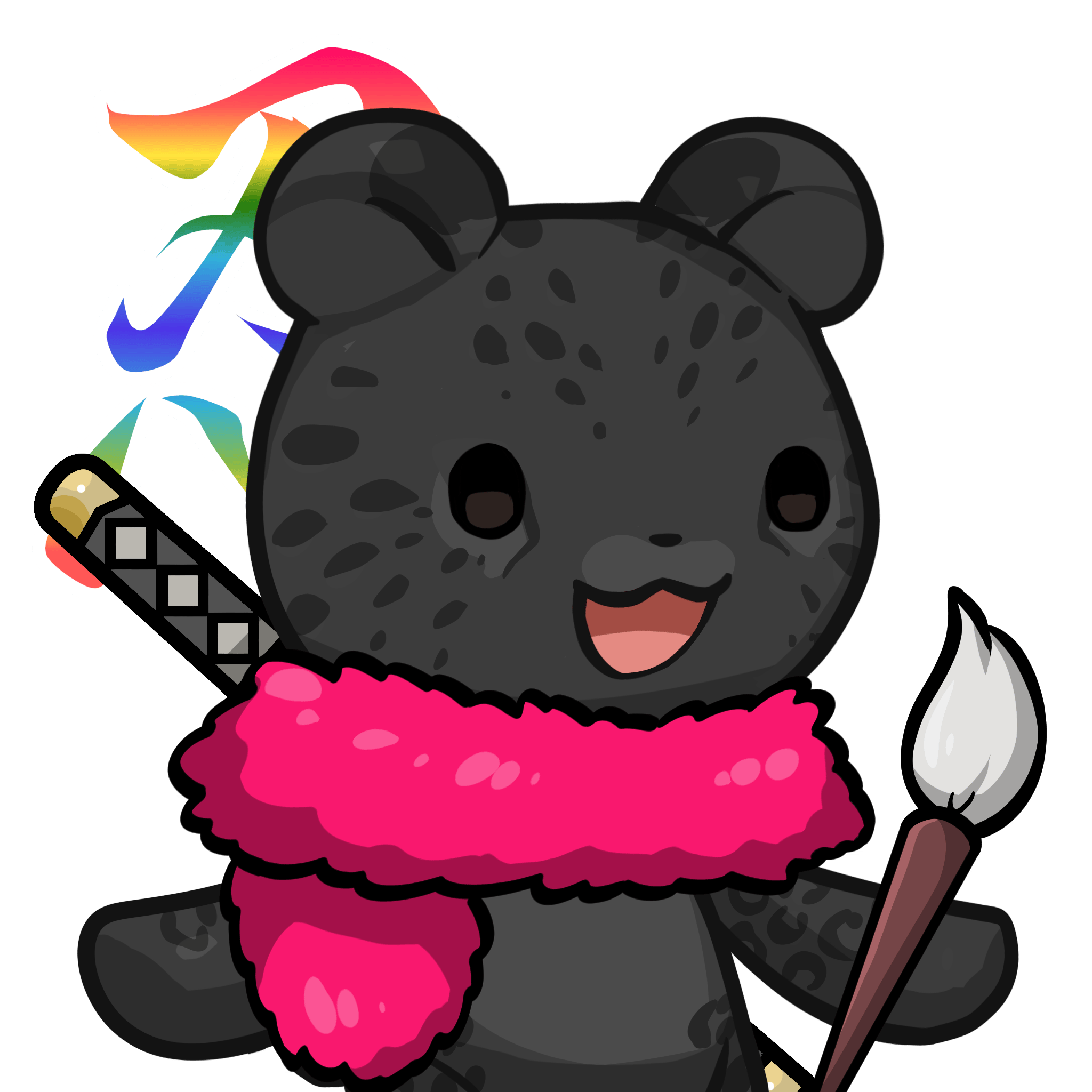 Leelee-Black leopard #01439