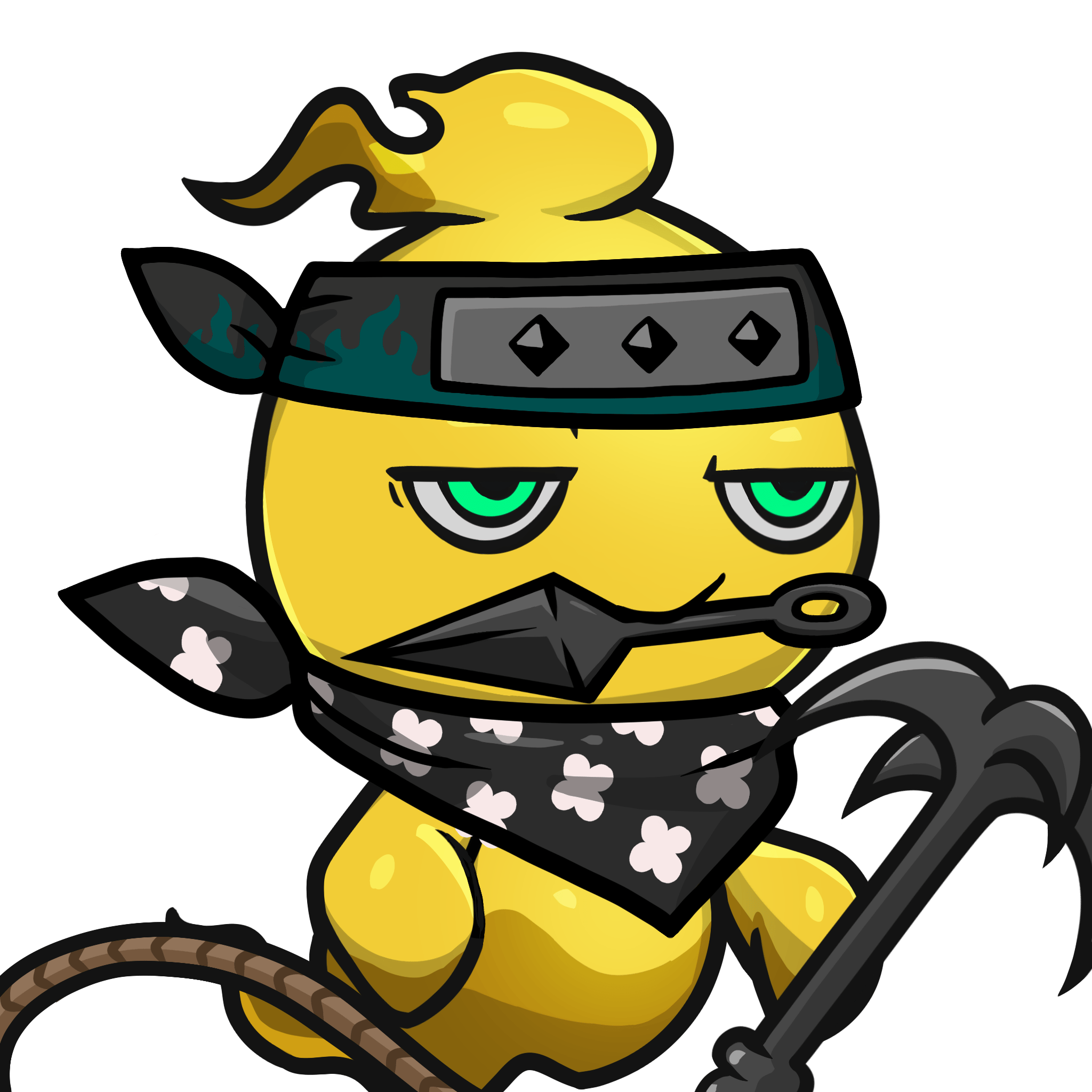 Mitama-Gold(kunai) #14433