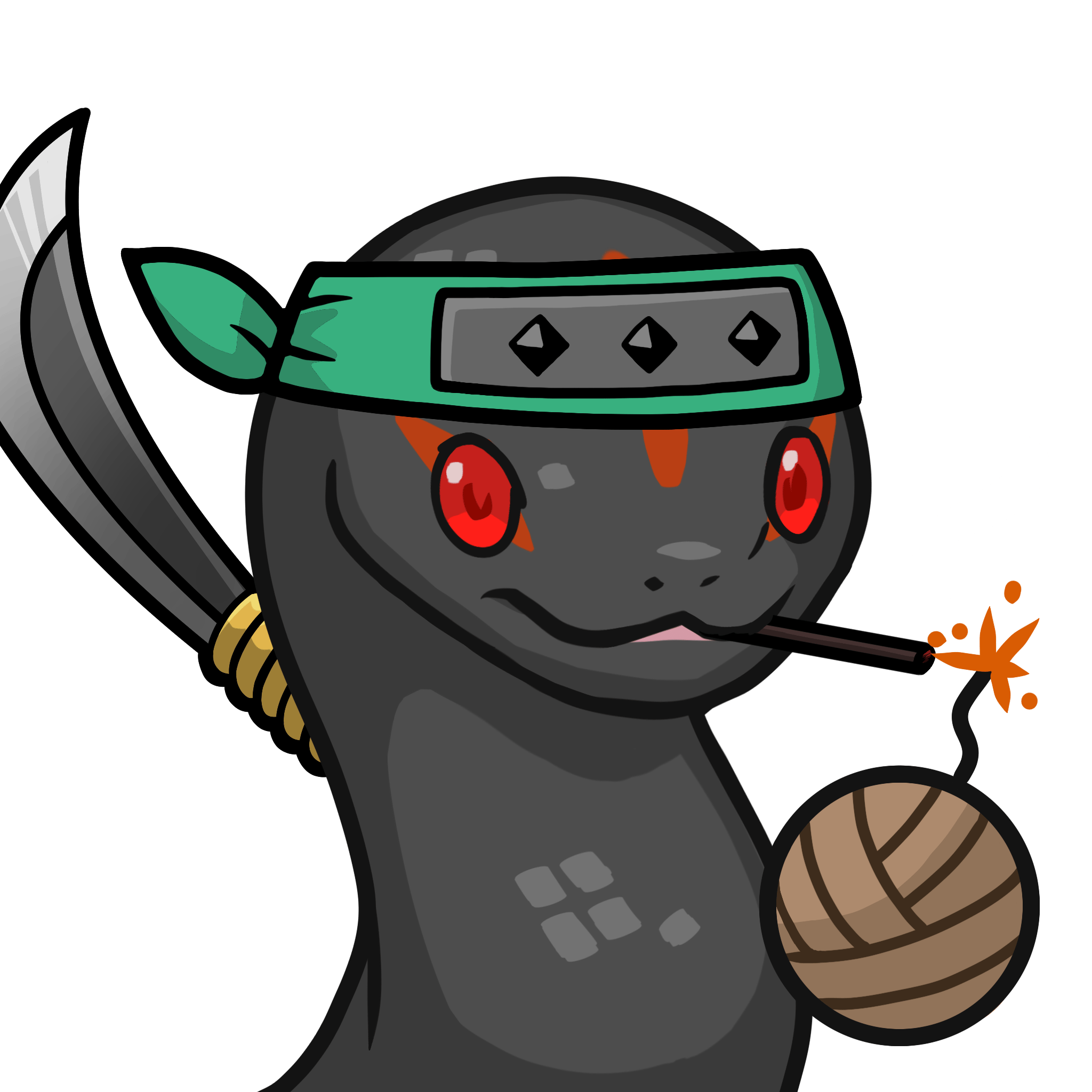 Orochi-Black(tobacco) #14476