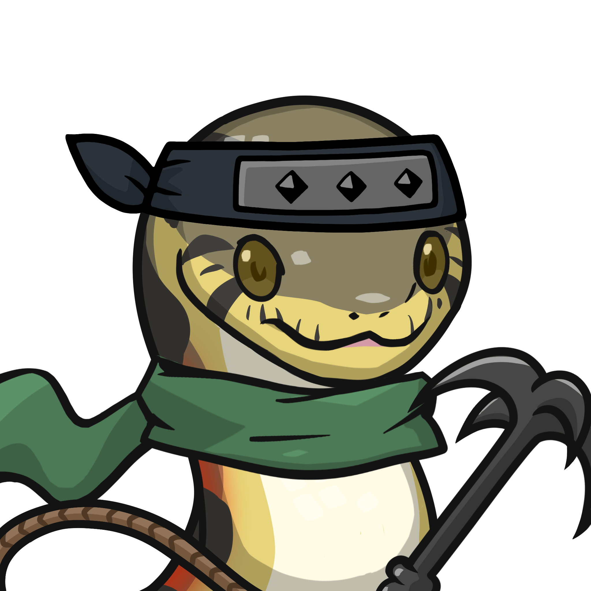 Orochi-Ringed grass snake #14644