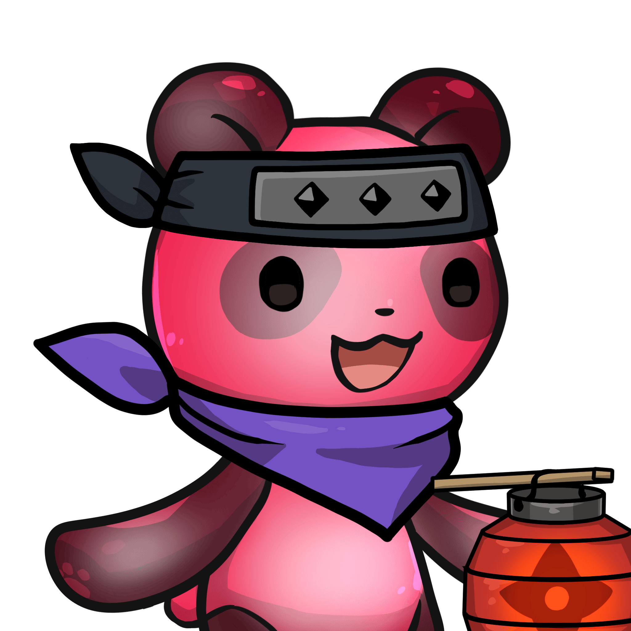 Leelee-Gummypanda-strawberry #14832