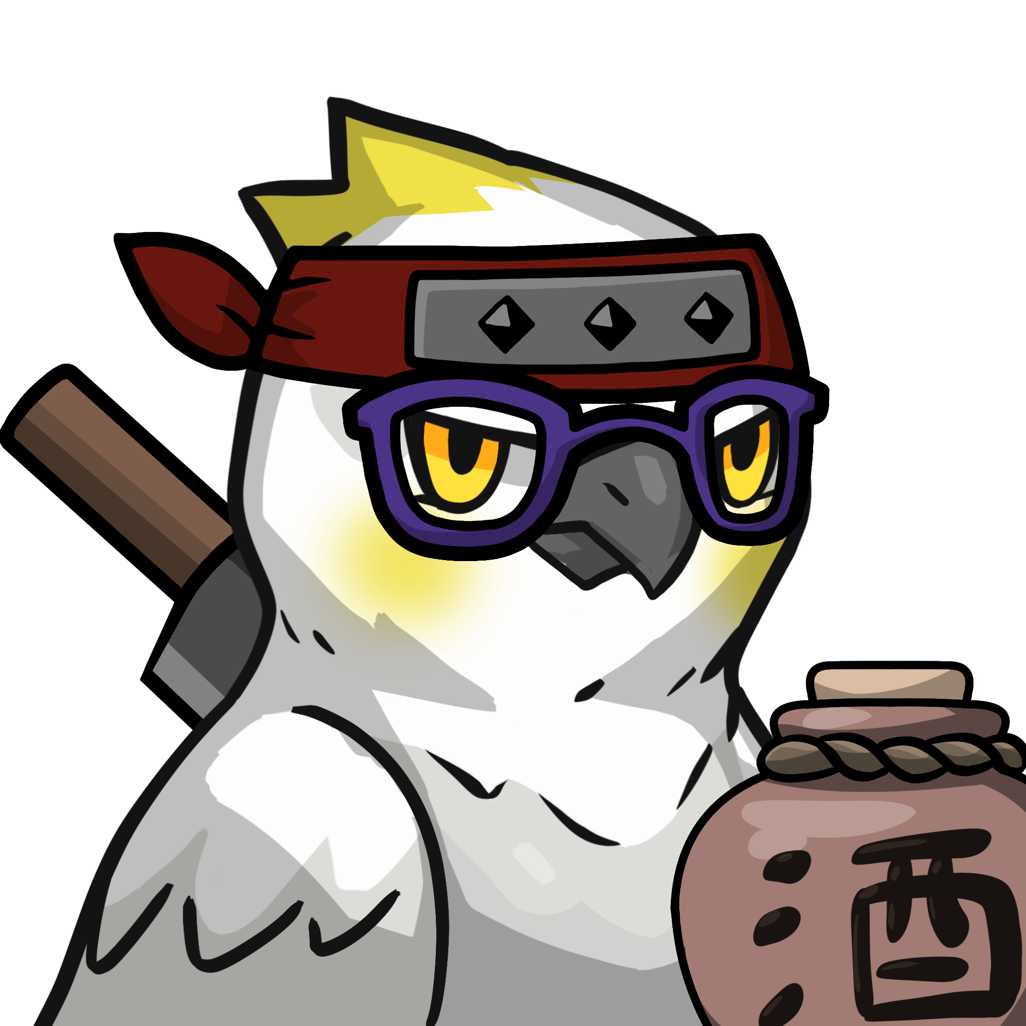 Narukami-Yellow-crested cockatoo #14973