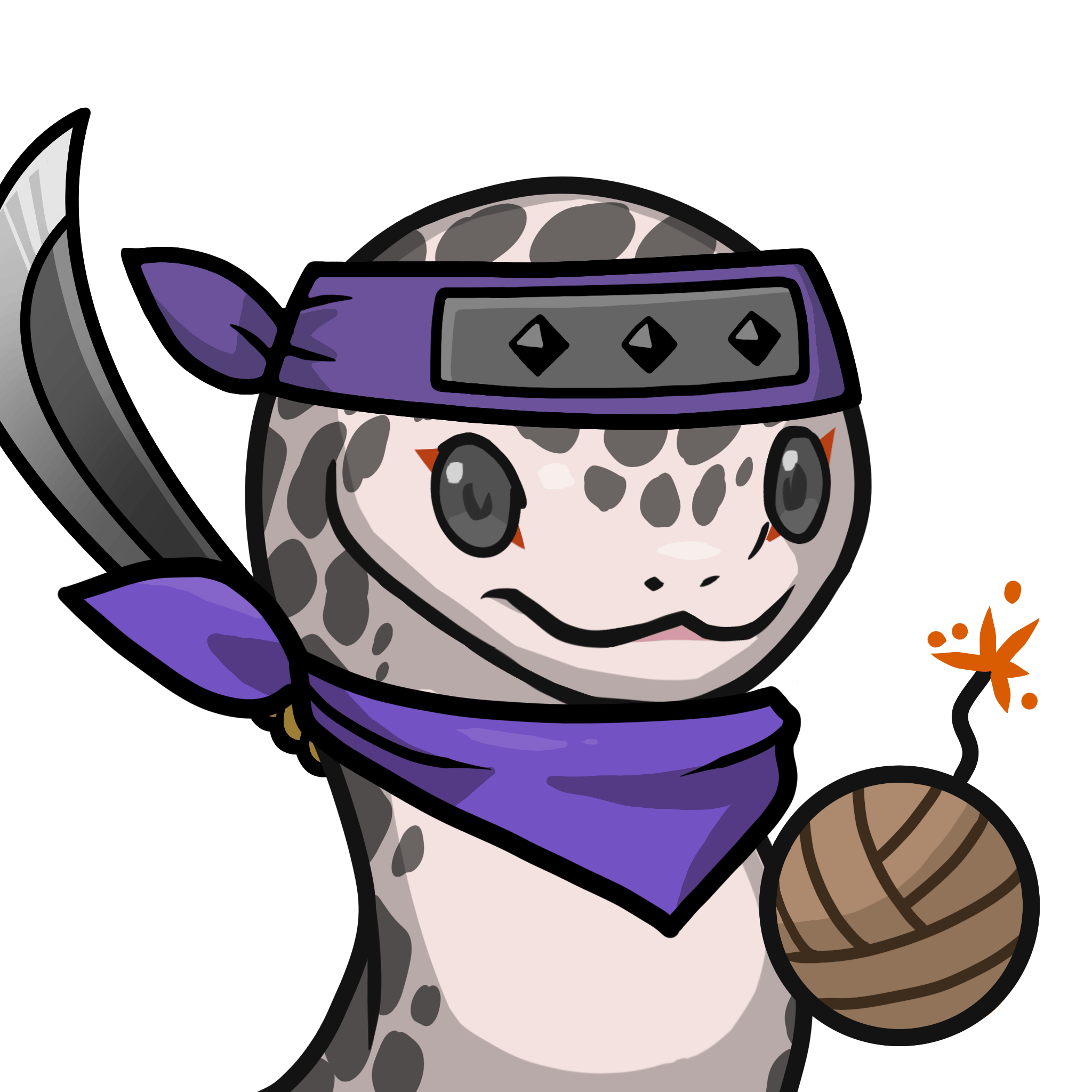 Orochi-Leopard lizard01 #15015
