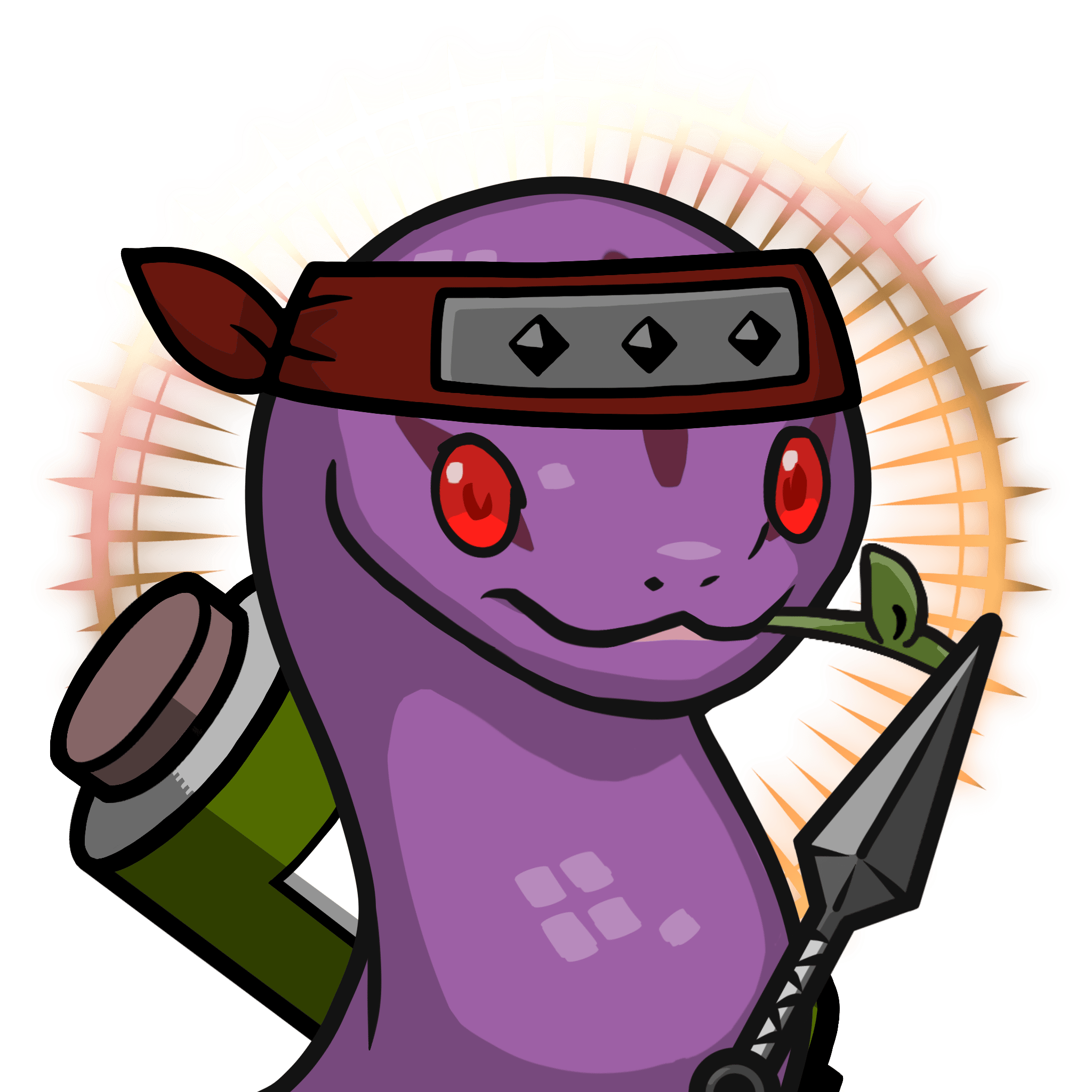Orochi-Purple(leaf) #15093