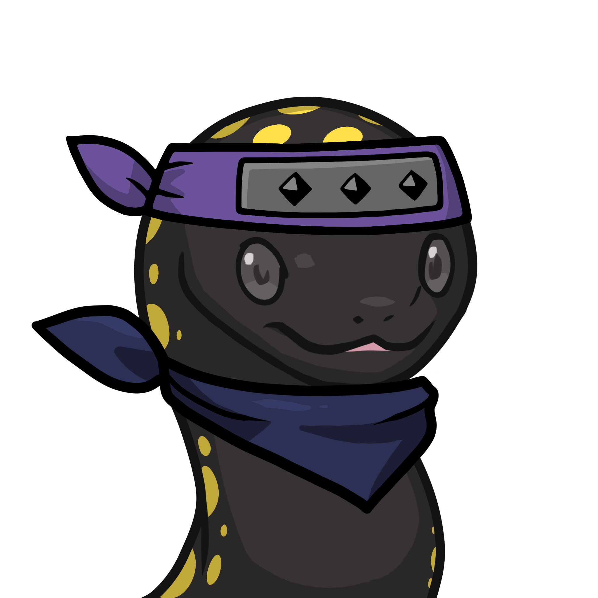 Orochi-Pointed salamander #15189