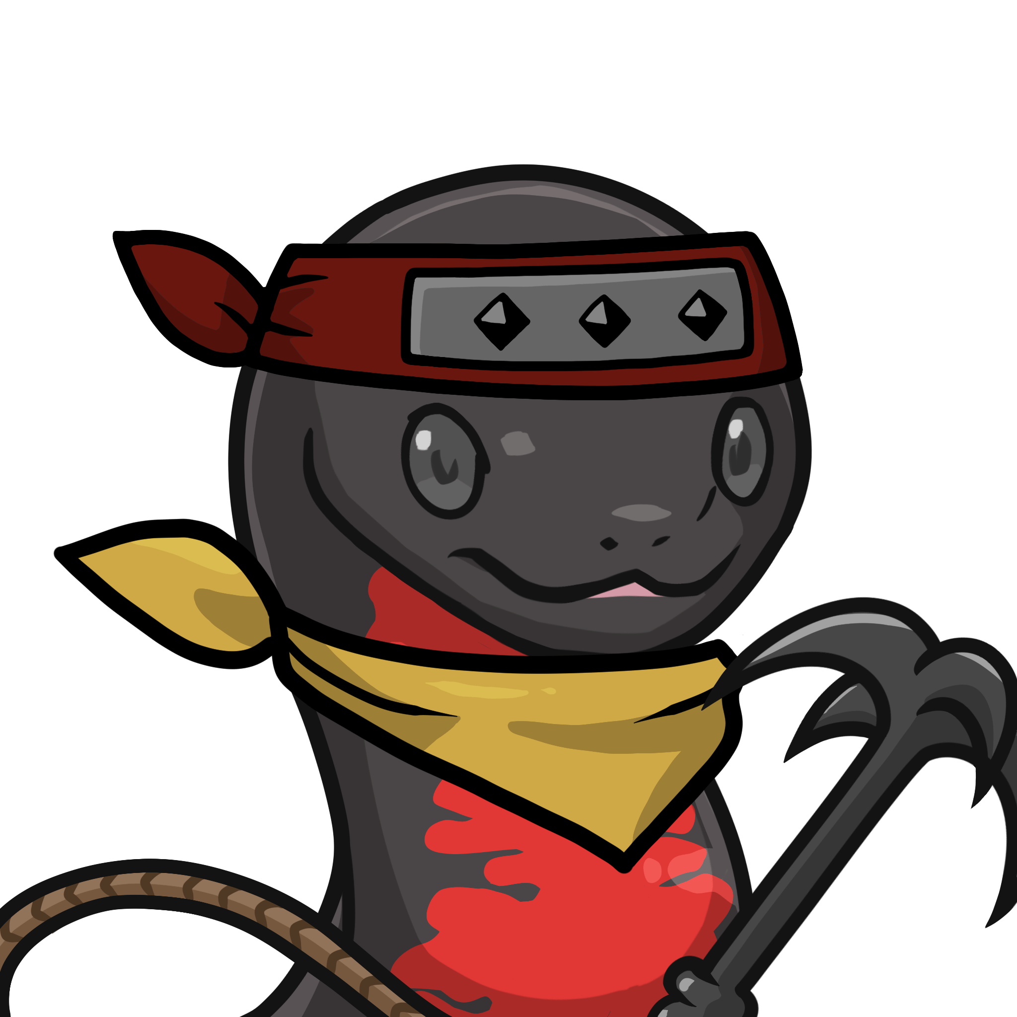 Orochi-Red-bellied newt #15240