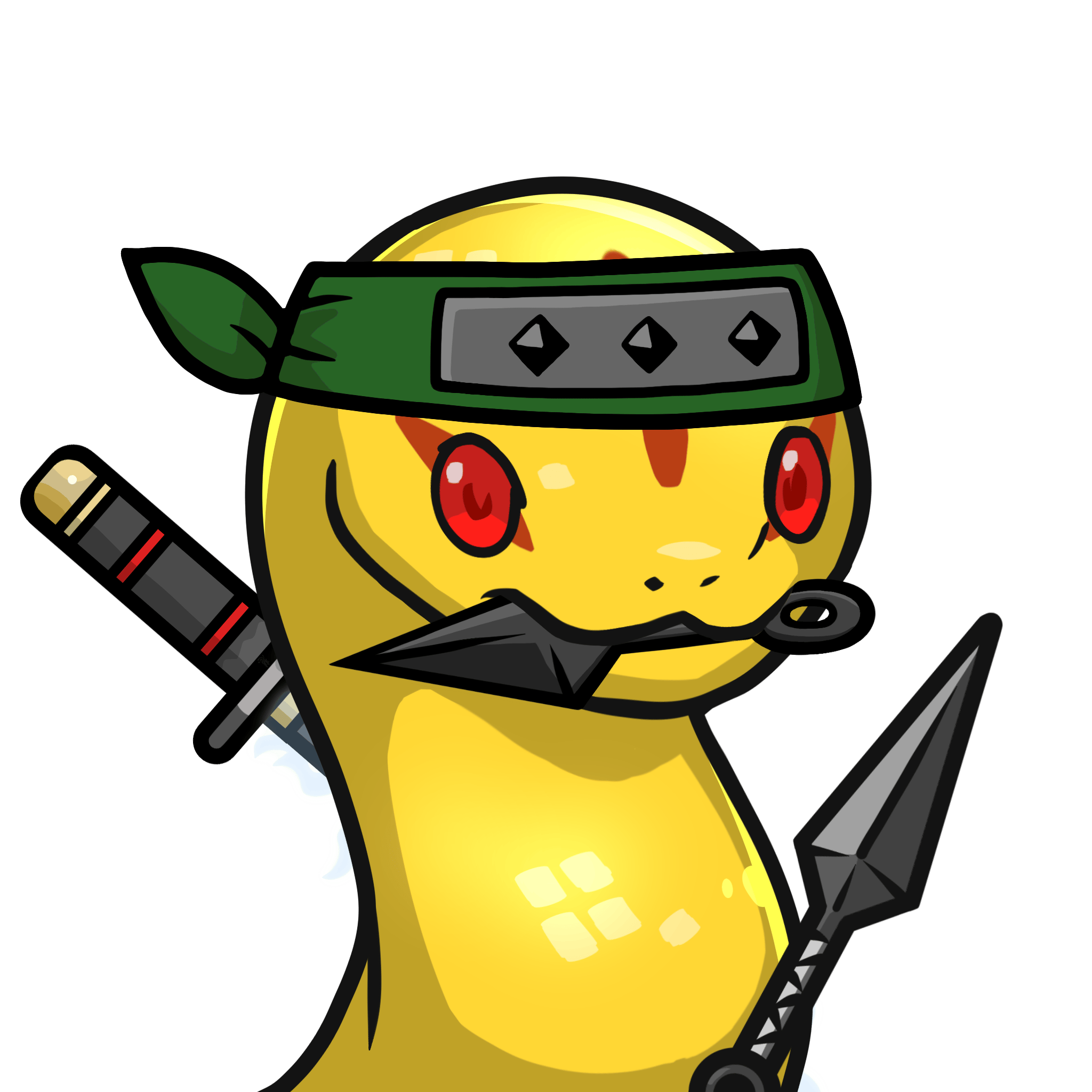 Orochi-Gold(kunai) #15265
