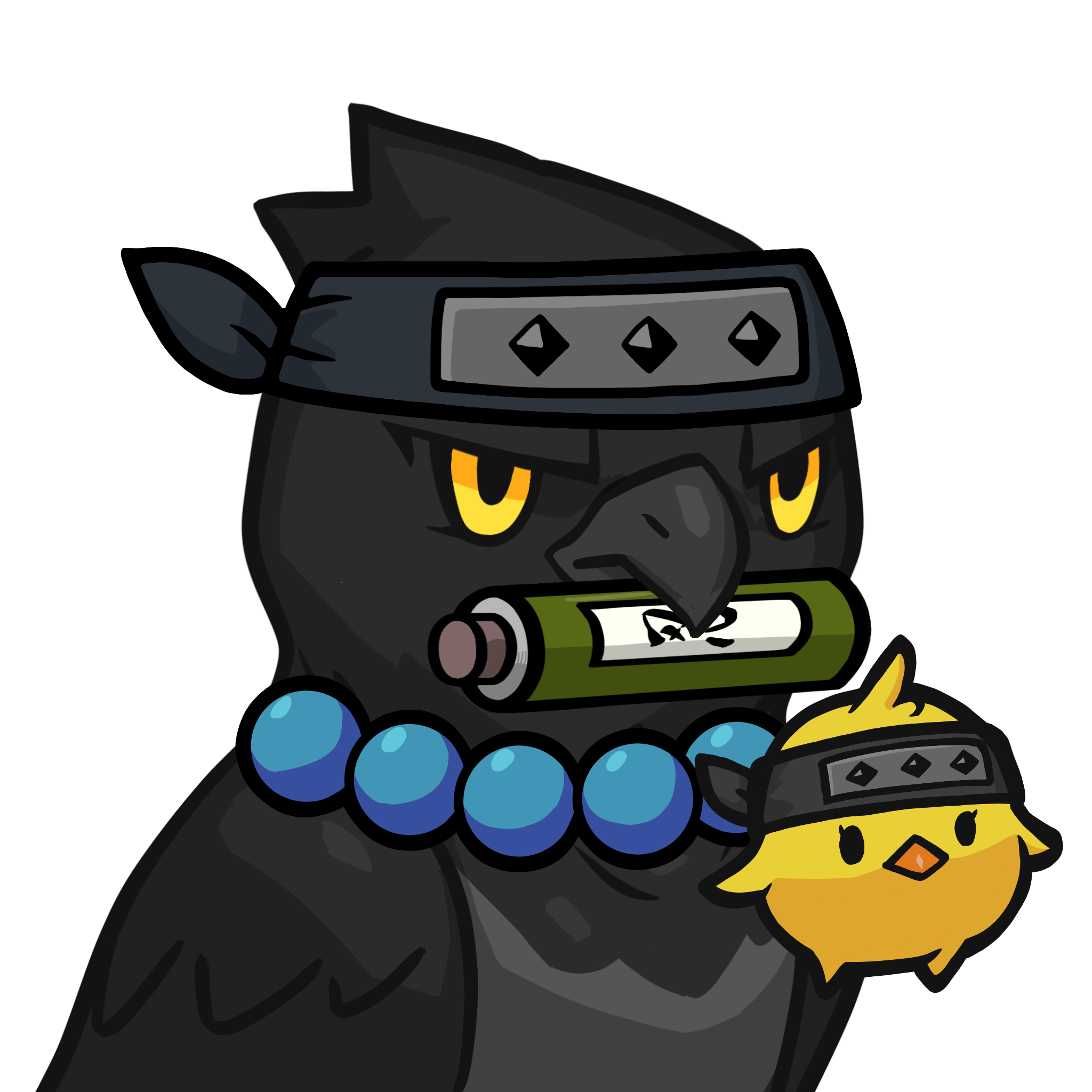 Narukami-Crow(scroll) #15310