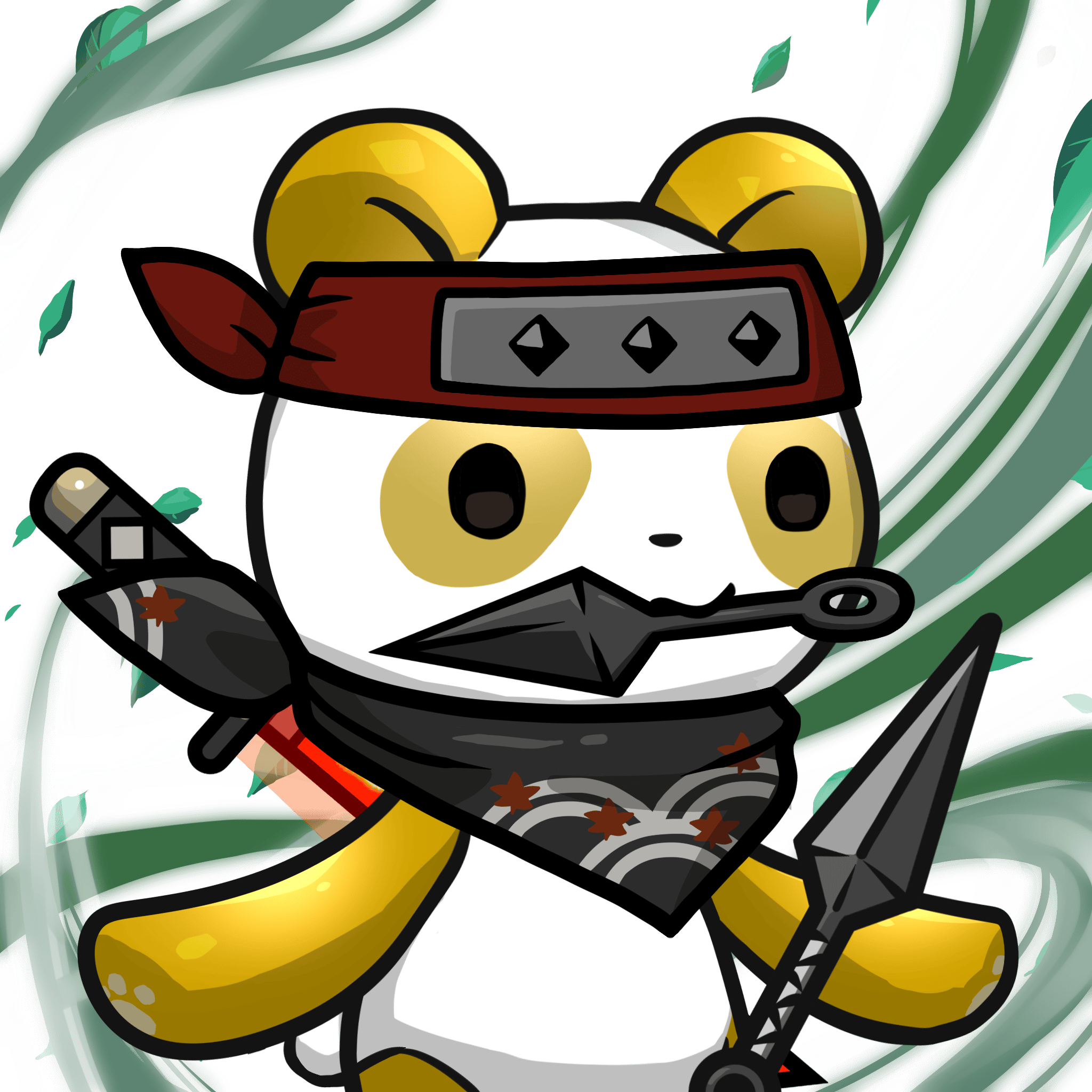 Leelee-Gold01(kunai) #15342