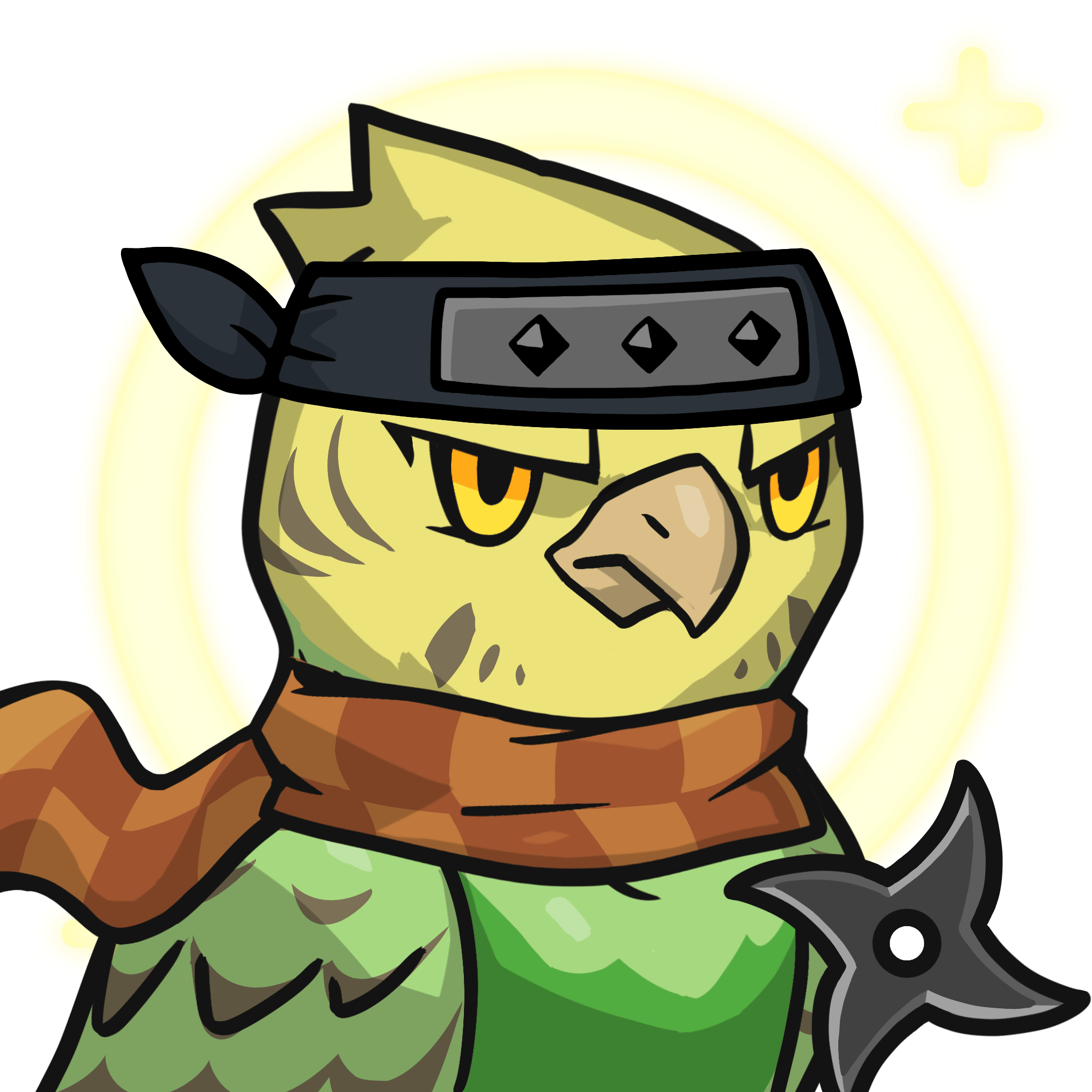 Narukami-Yellow budgie #15531