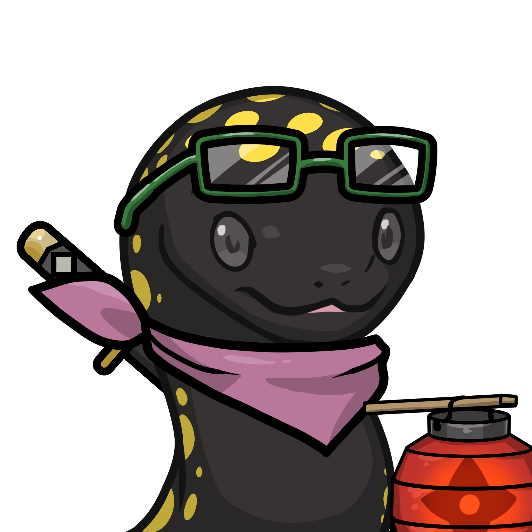 Orochi-Pointed salamander #01577