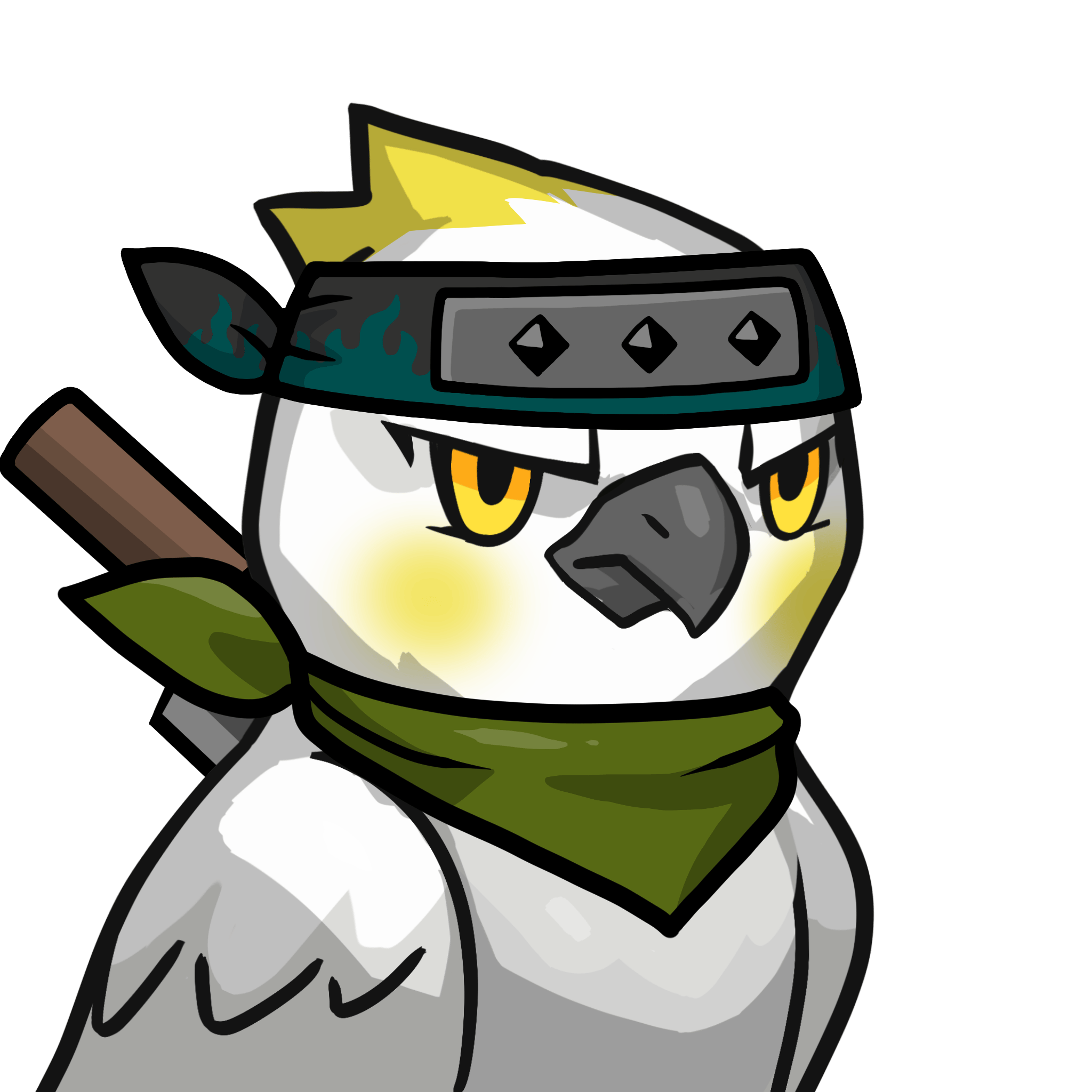 Narukami-Yellow-crested cockatoo #15863