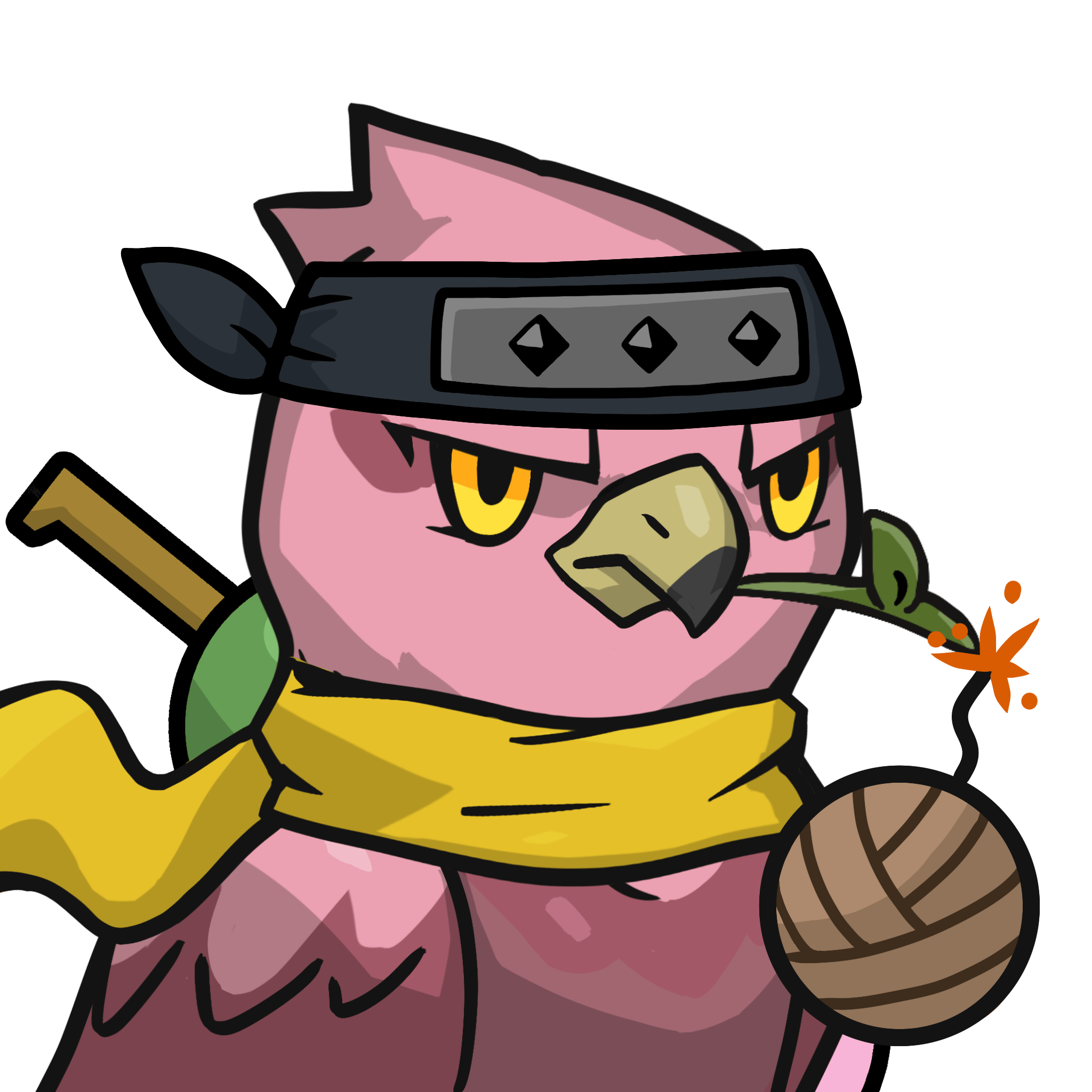Narukami-Pink(leaf) #15951
