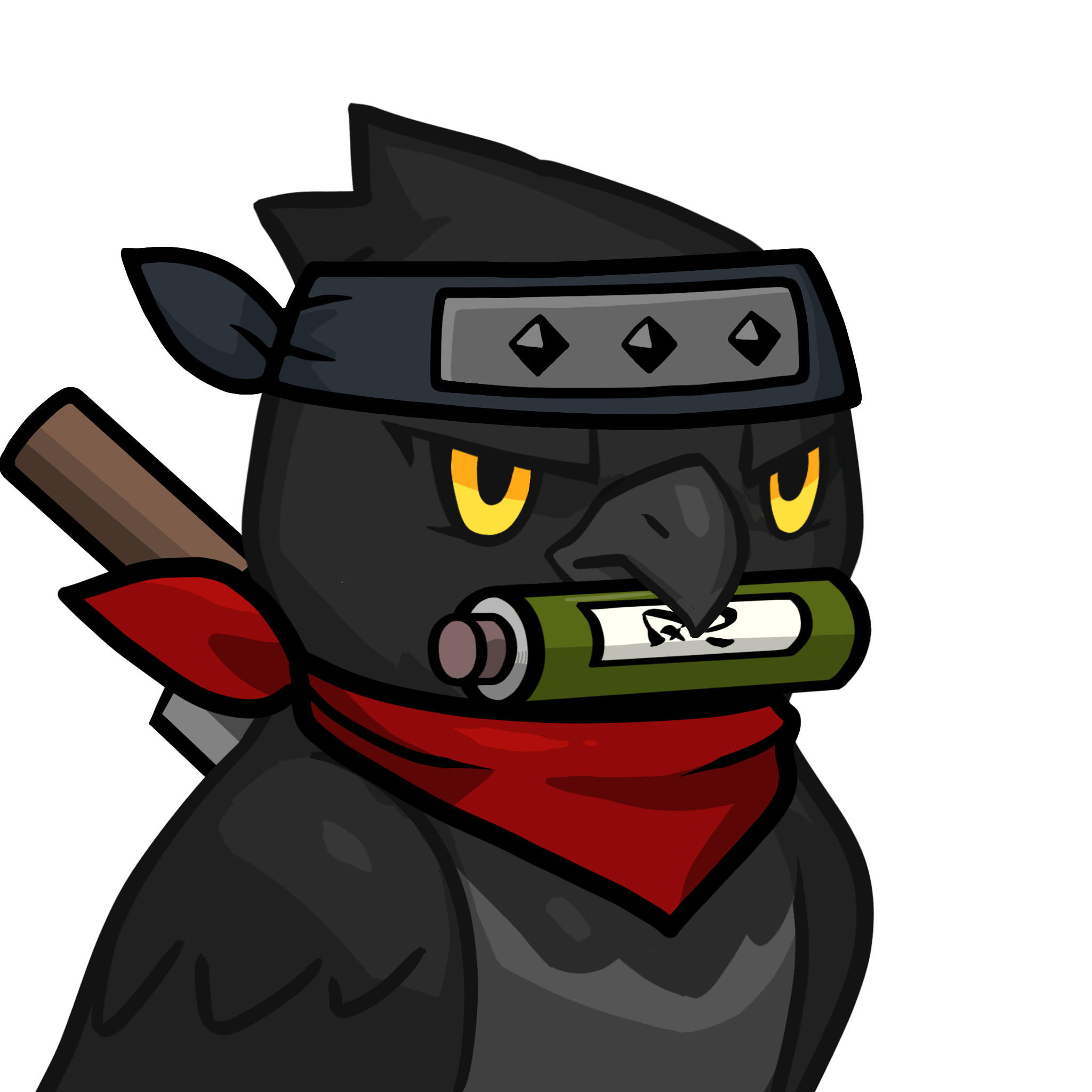 Narukami-Crow(scroll) #16000