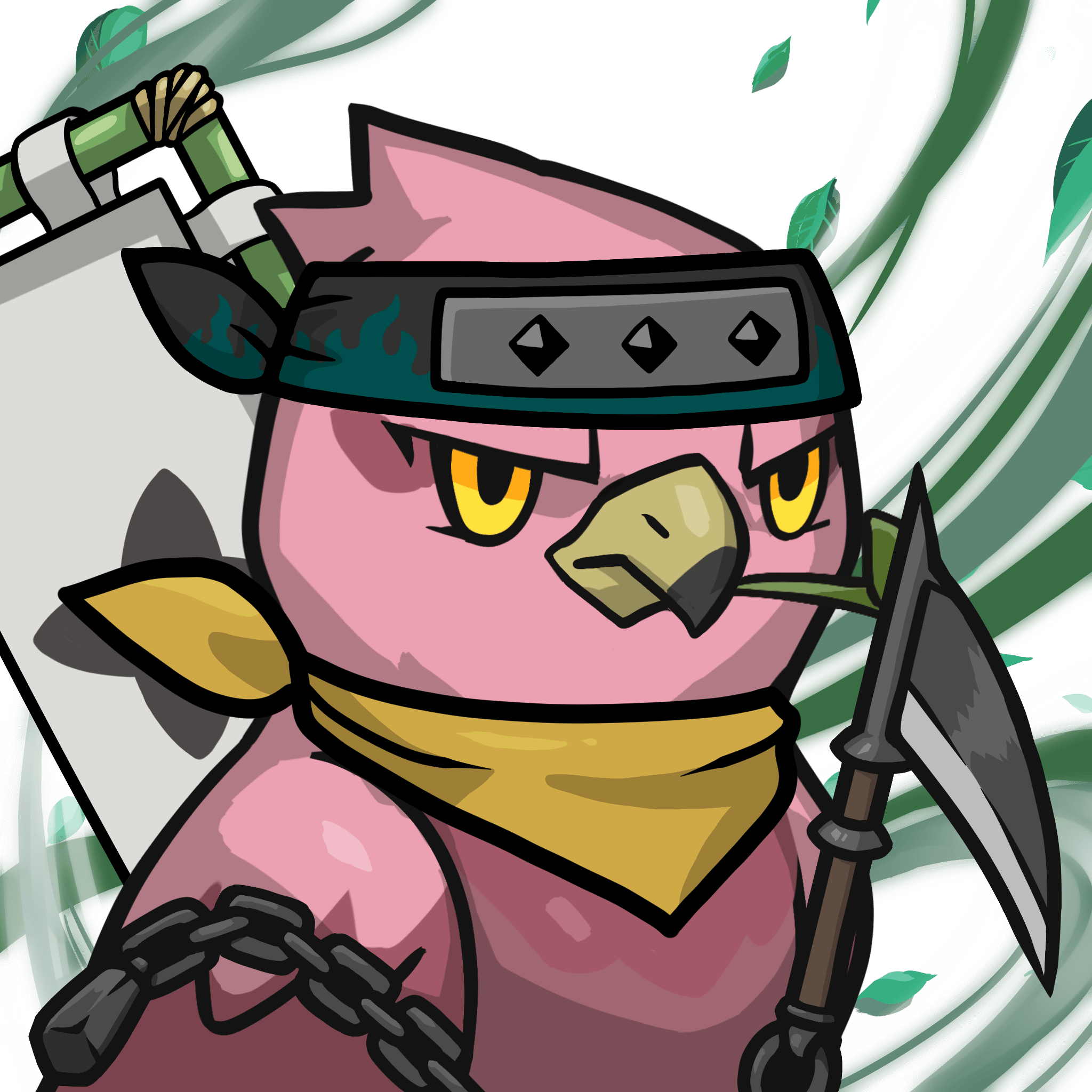 Narukami-Pink(leaf) #01604