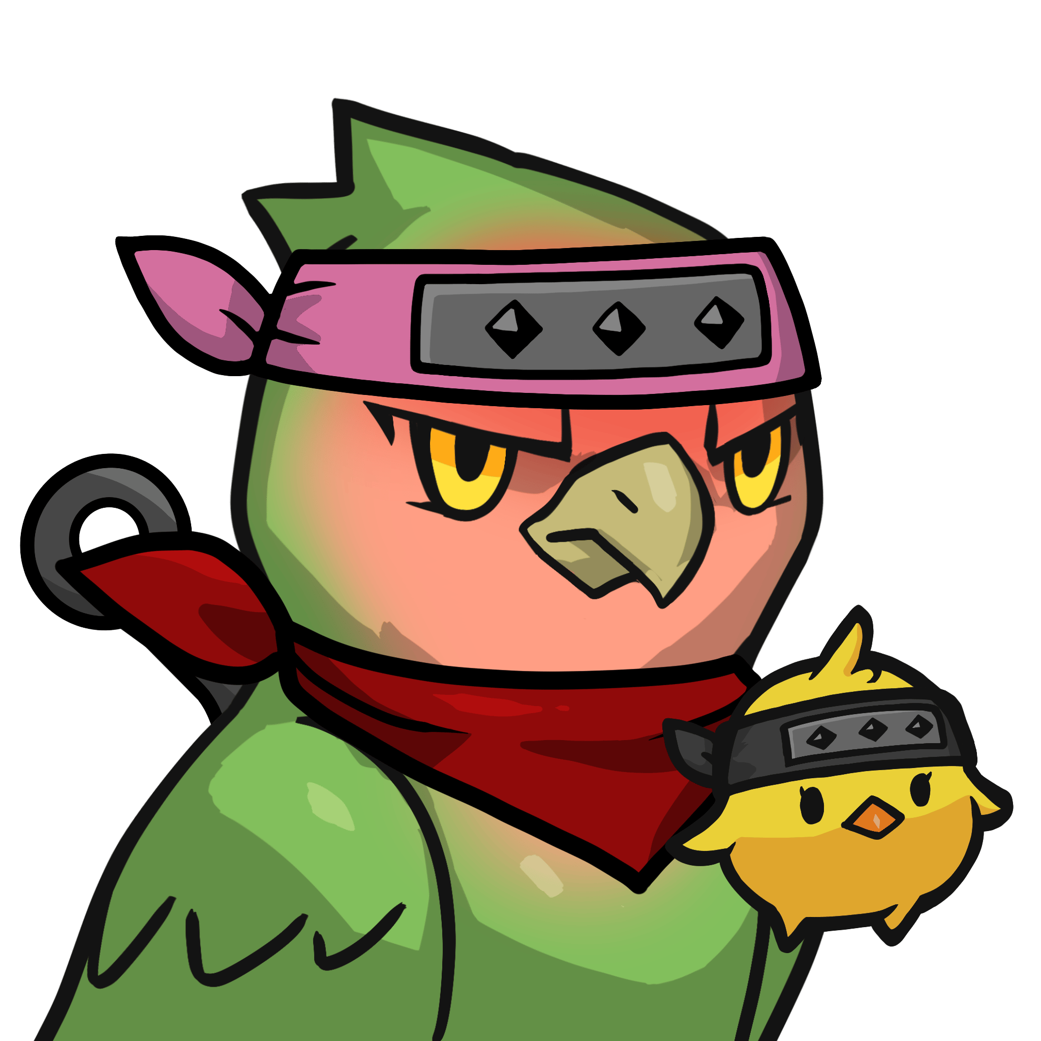 Narukami-Rosy-faced lovebird #16064