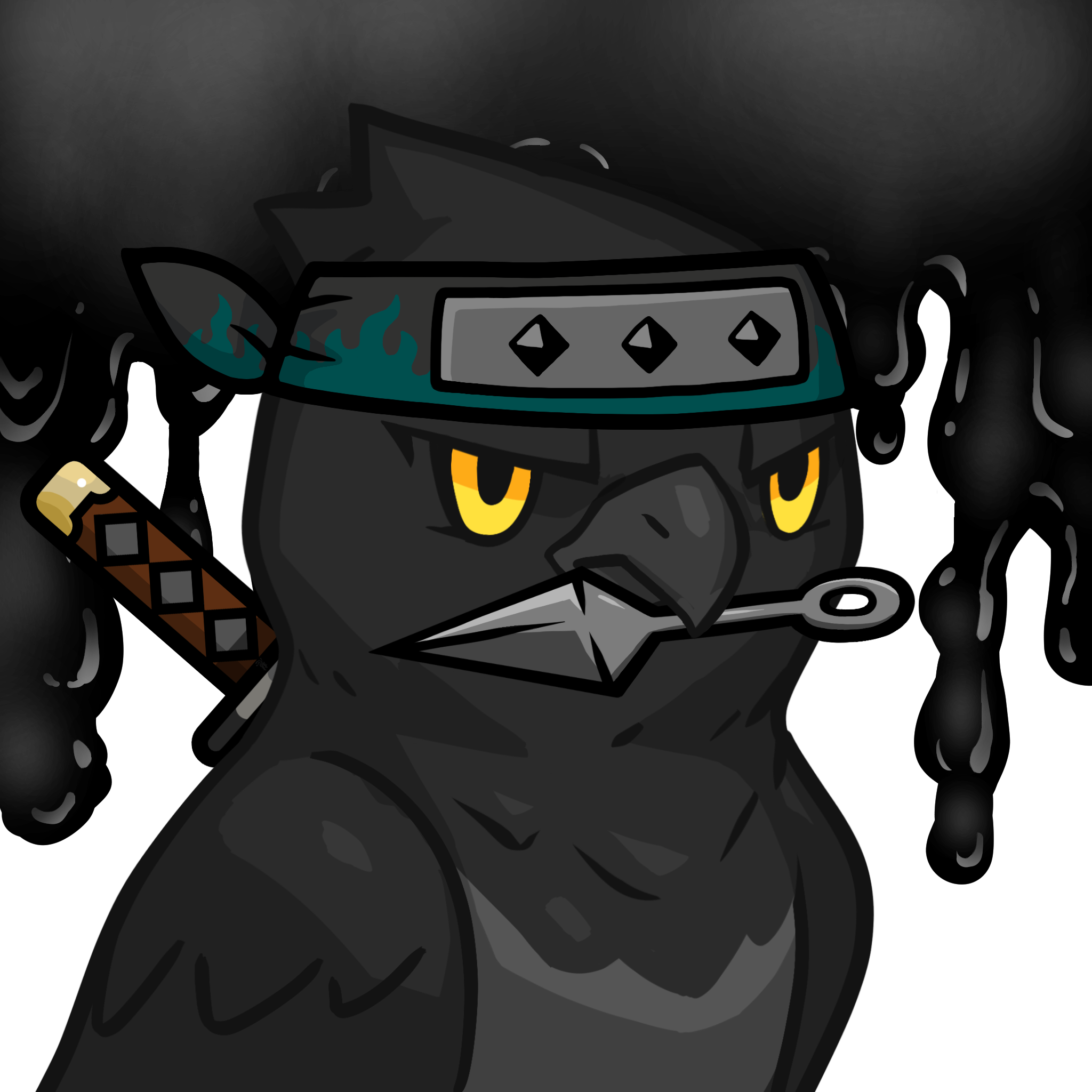 Narukami-Crow(kunai) #16105