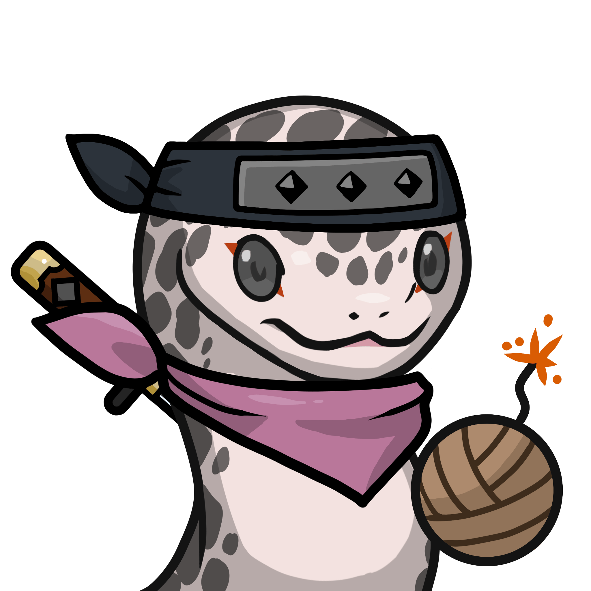 Orochi-Leopard lizard01 #16183